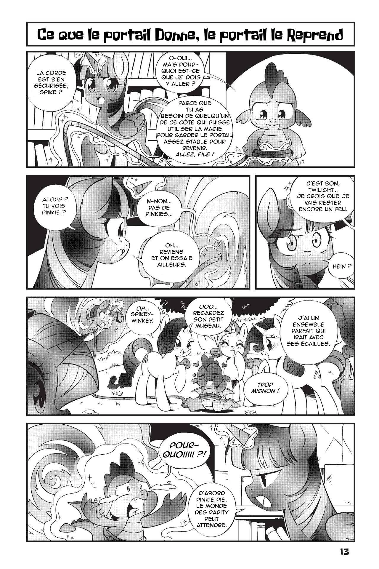 My Little Pony  - The Manga Chapitre 1: Ce n'est pas toi, C'est moi - Page 13