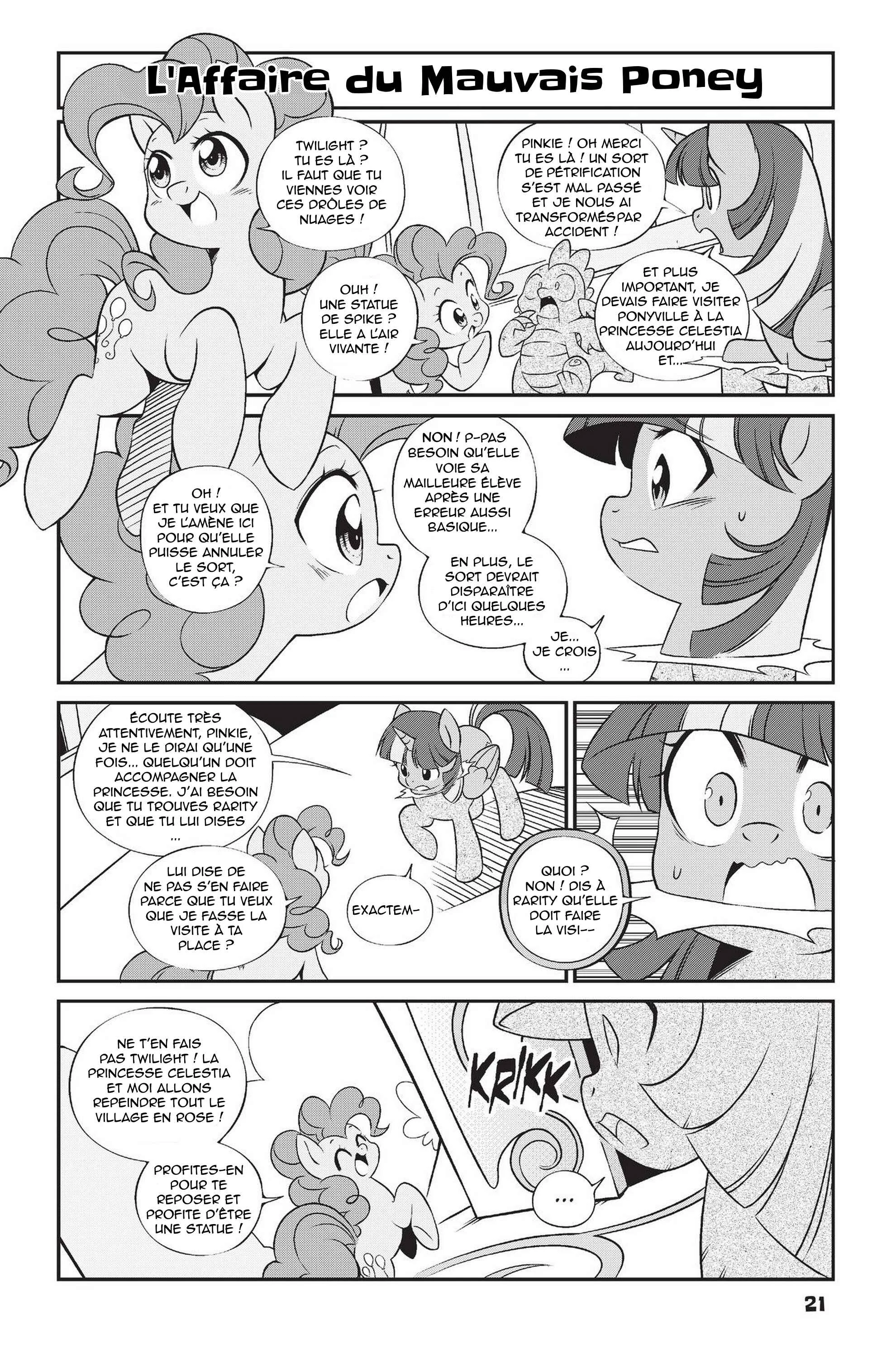 My Little Pony  - The Manga Chapitre 2: L'affaire du Mauvais Poney - Page 2