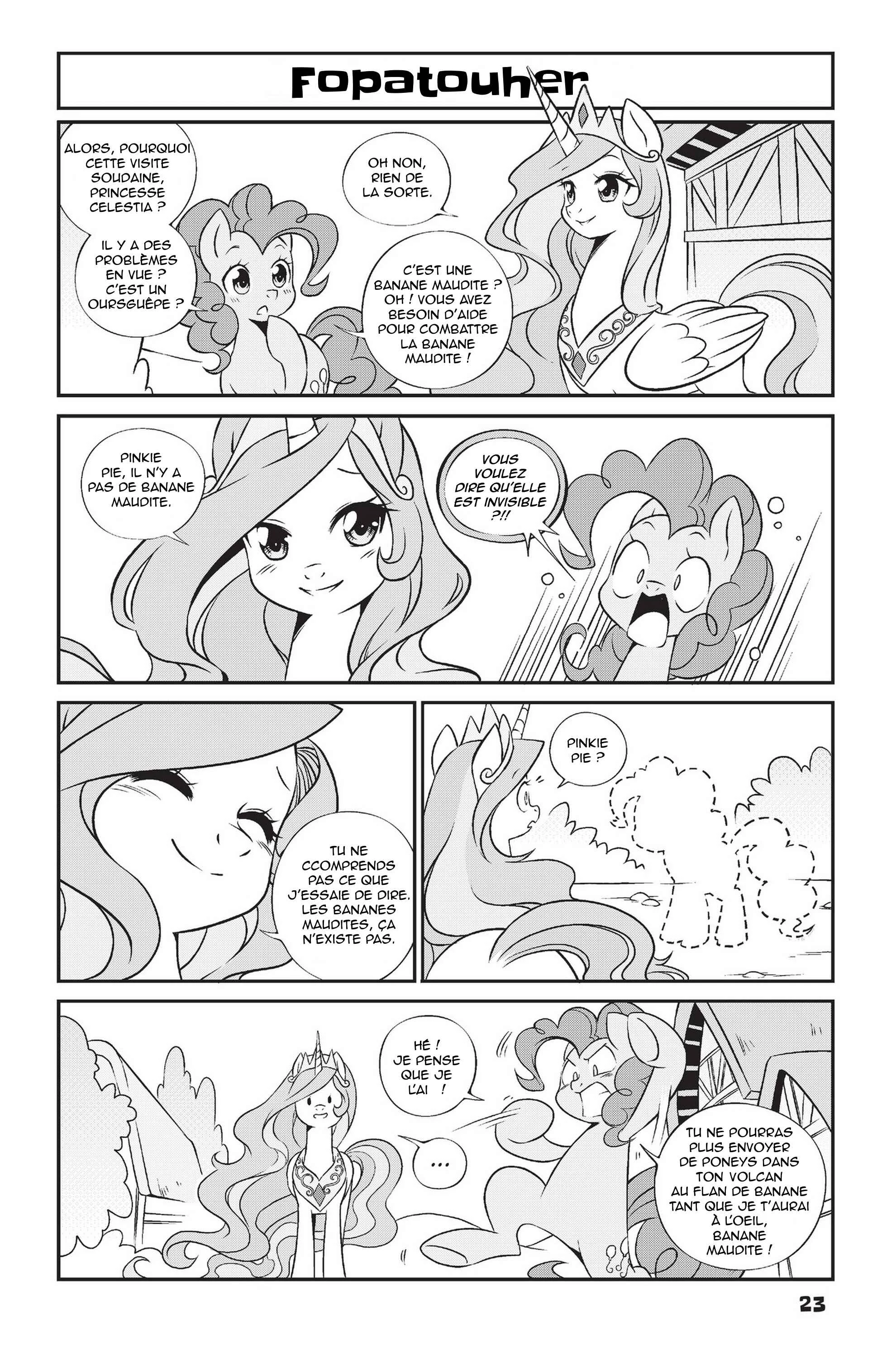 My Little Pony  - The Manga Chapitre 2: L'affaire du Mauvais Poney - Page 4