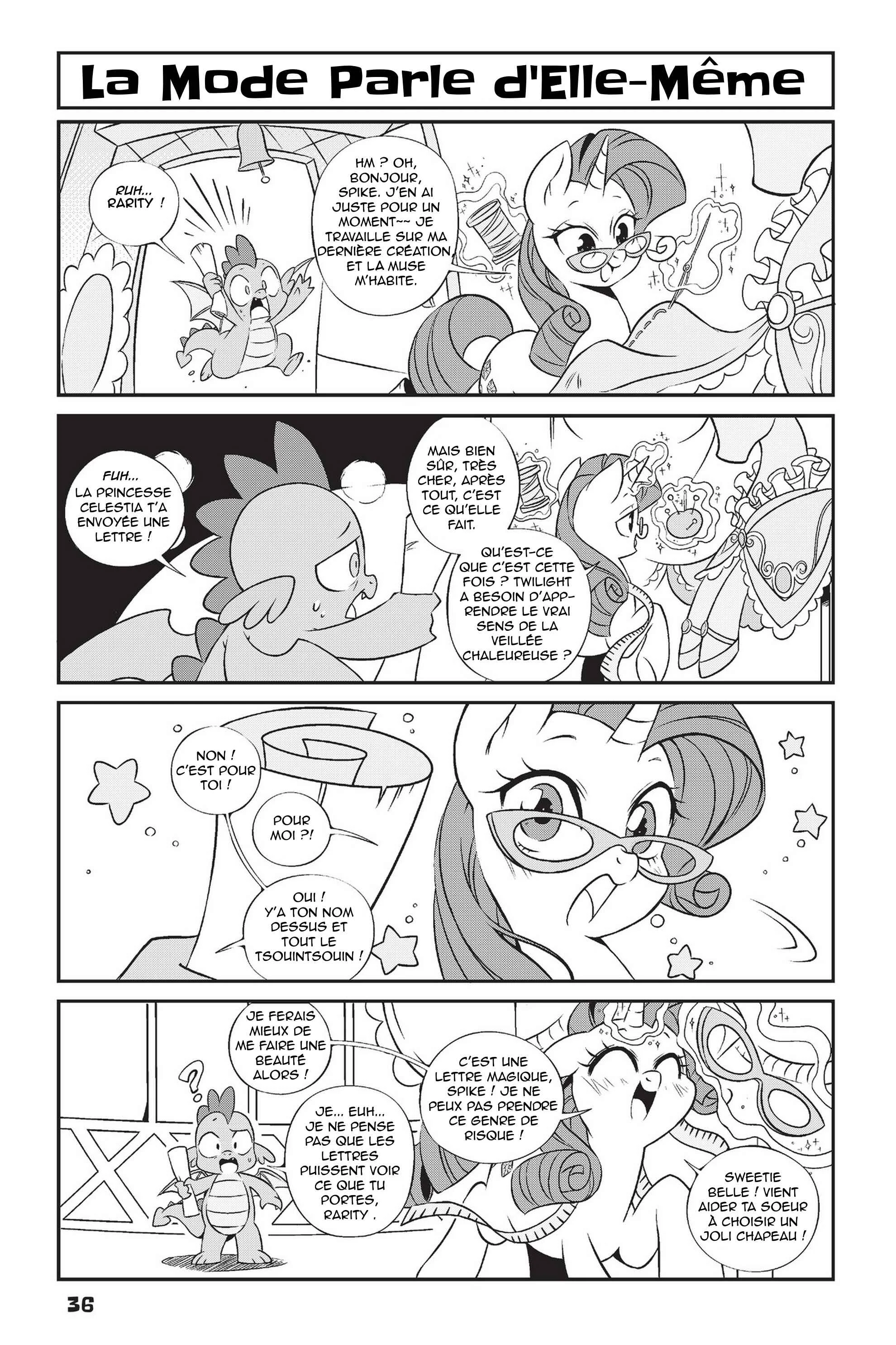My Little Pony  - The Manga Chapitre 3: La Mode Parle d'Elle-Même - Page 3