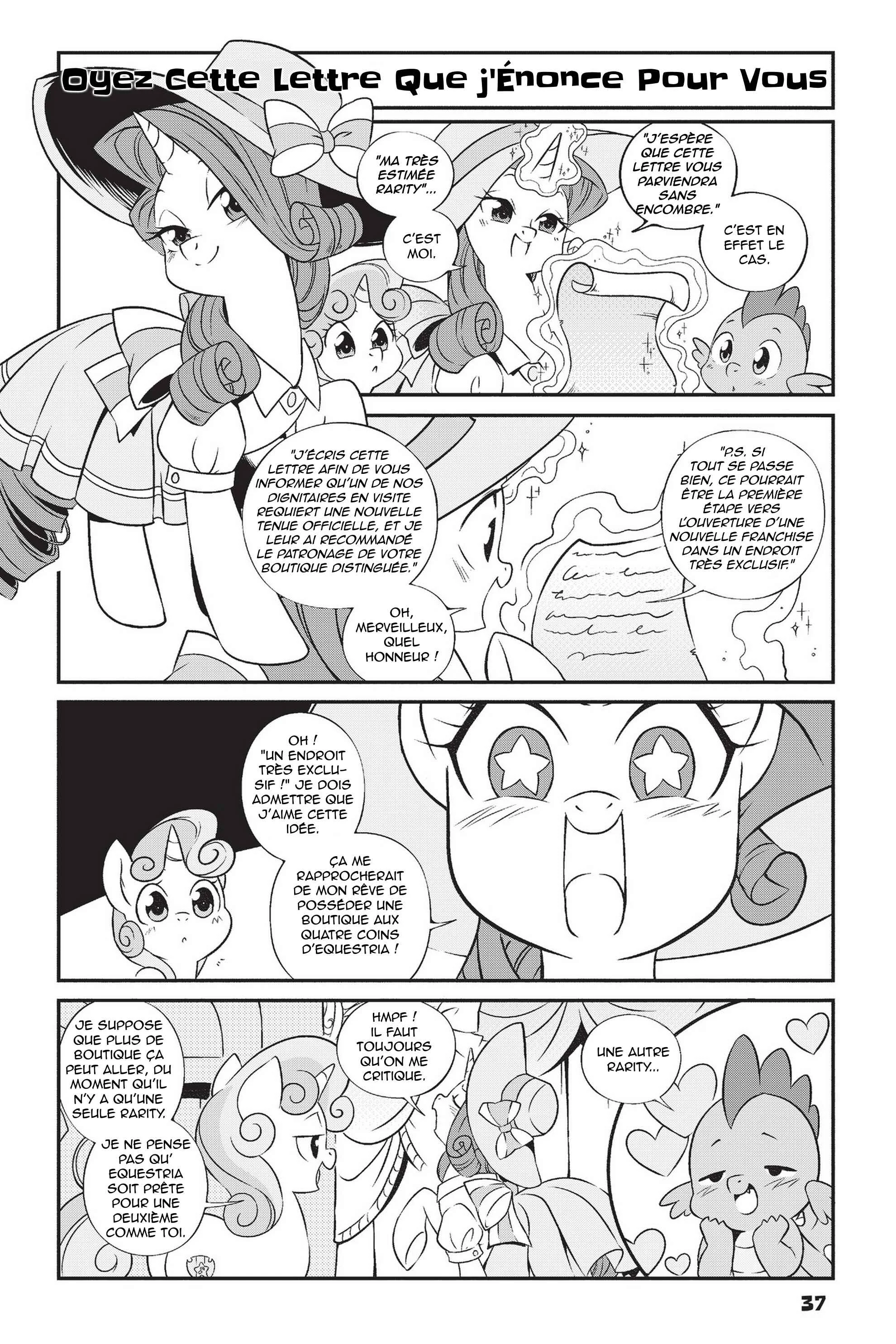 My Little Pony  - The Manga Chapitre 3: La Mode Parle d'Elle-Même - Page 4