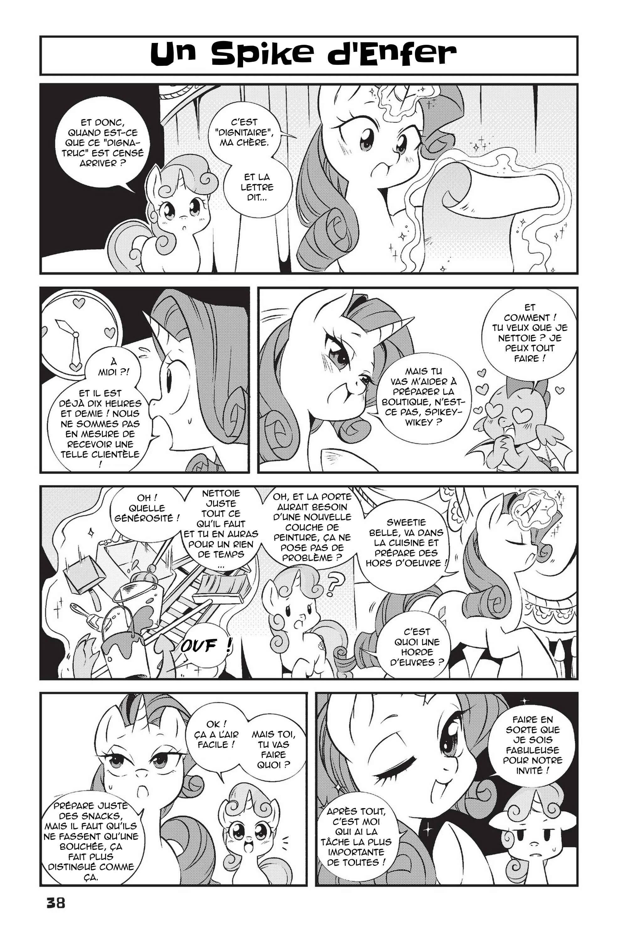 My Little Pony  - The Manga Chapitre 3: La Mode Parle d'Elle-Même - Page 5