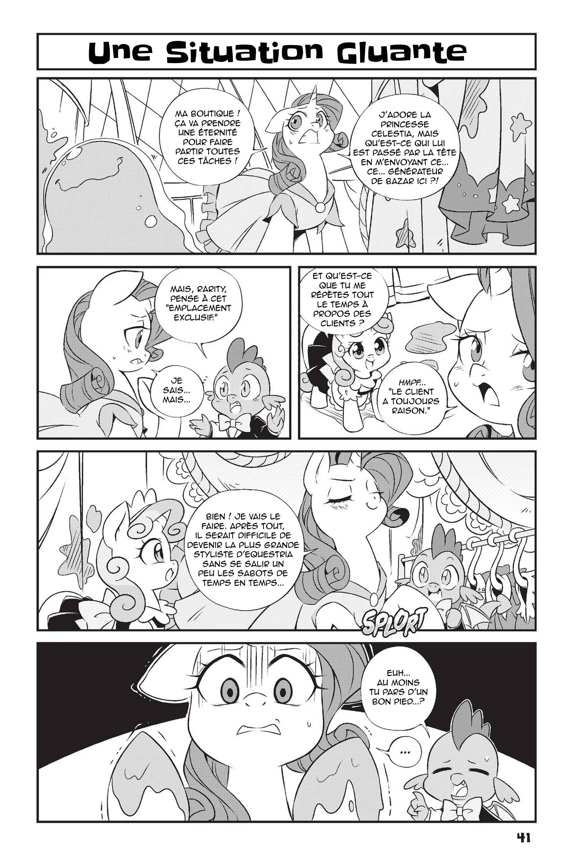 My Little Pony  - The Manga Chapitre 3: La Mode Parle d'Elle-Même - Page 8