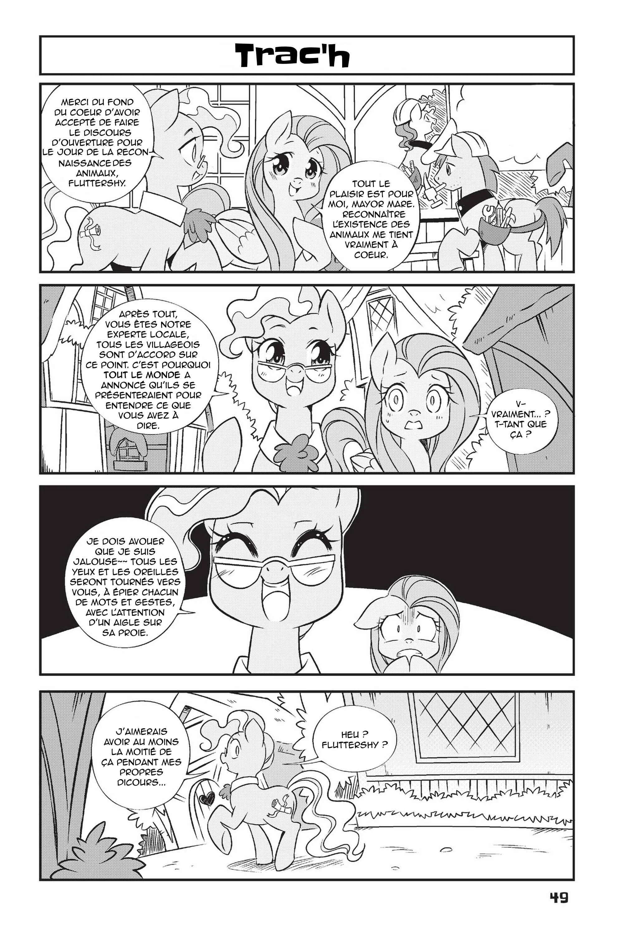 My Little Pony  - The Manga Chapitre 4: Fluttershed - Page 2