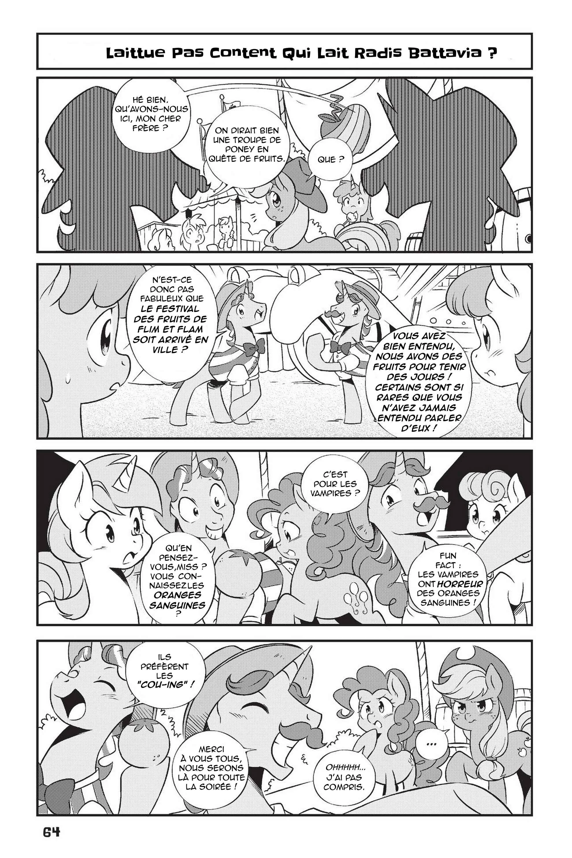 My Little Pony  - The Manga Chapitre 5: Confiture de ferme - Page 3
