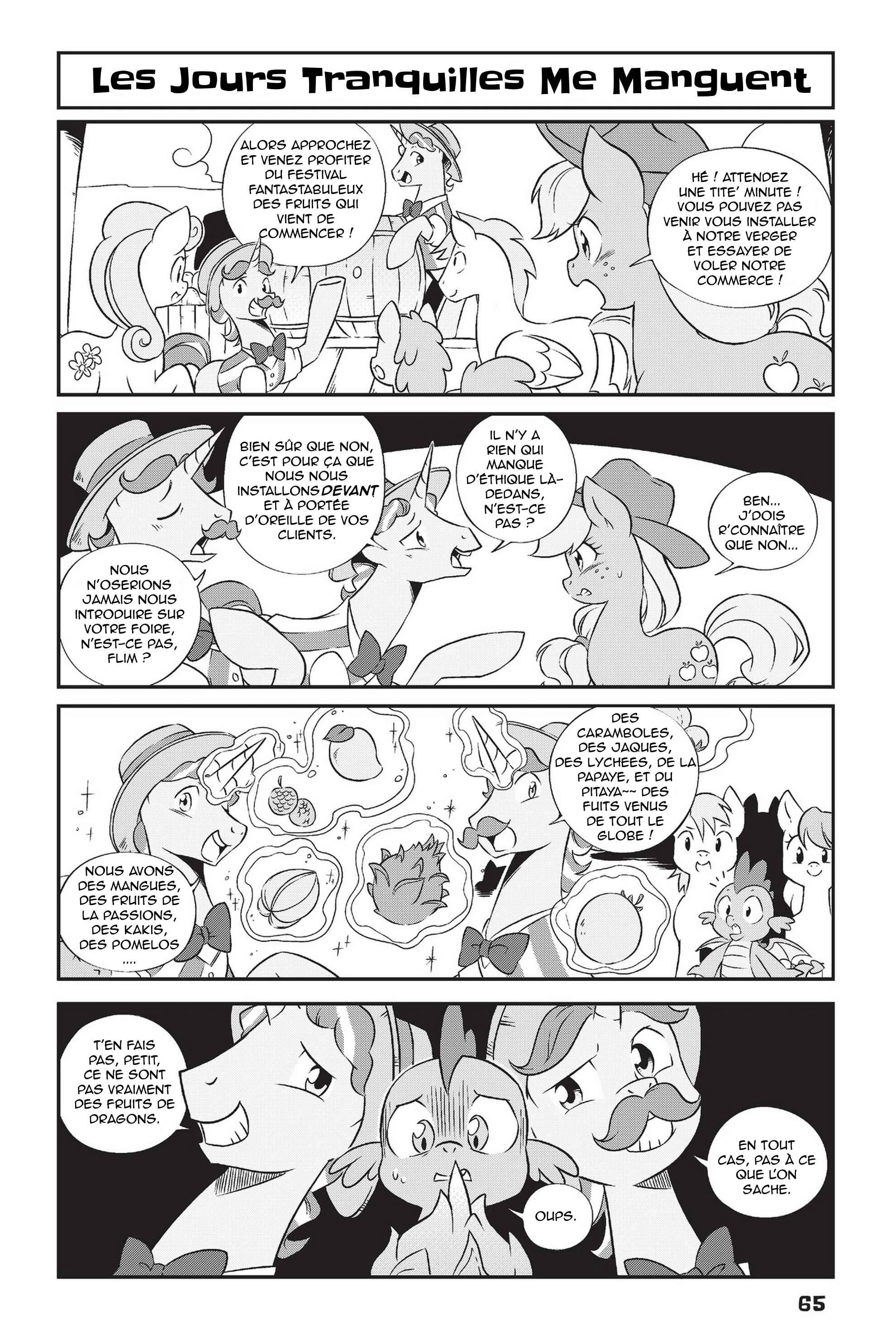 My Little Pony  - The Manga Chapitre 5: Confiture de ferme - Page 4