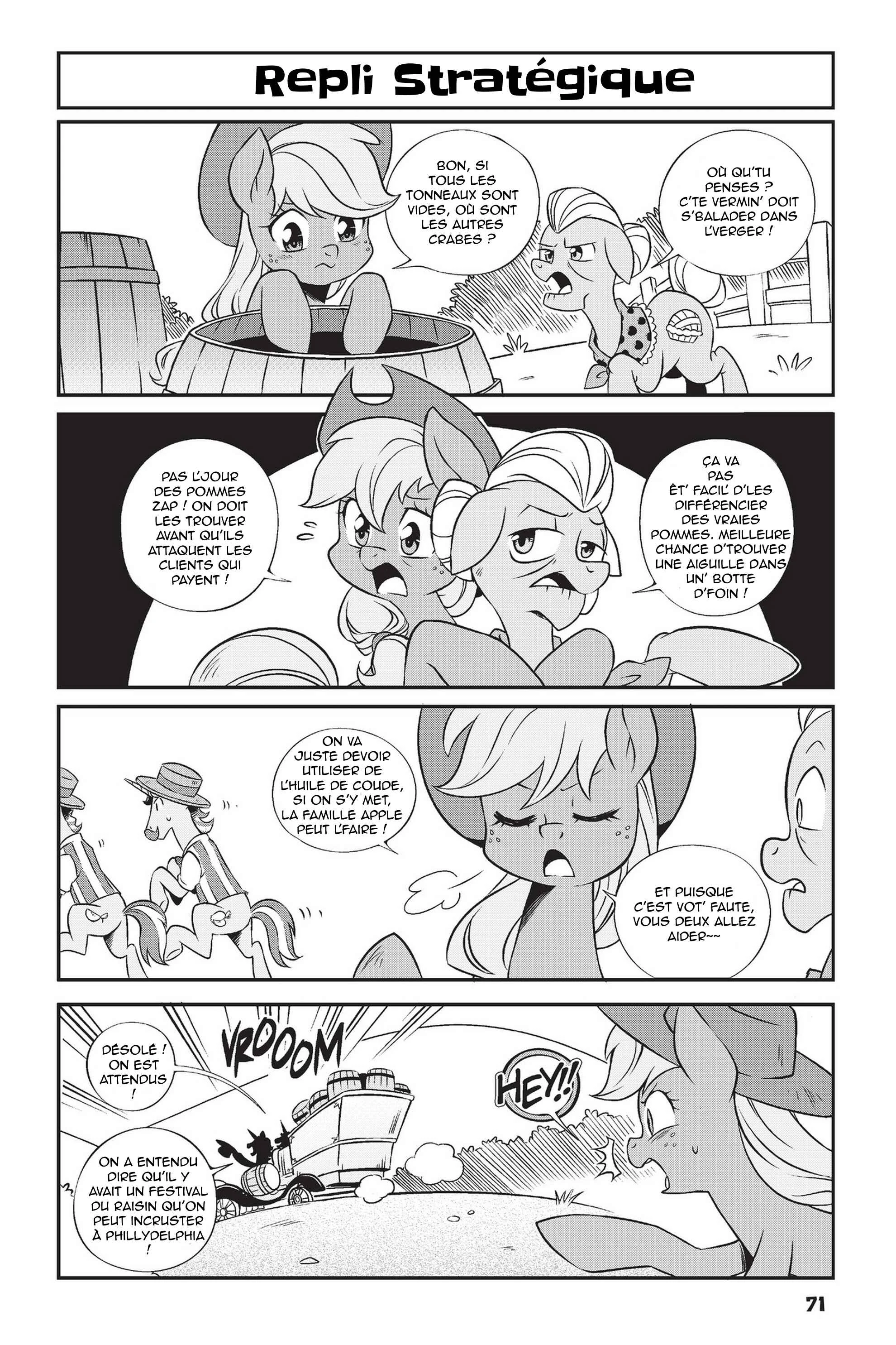My Little Pony  - The Manga Chapitre 5: Confiture de ferme - Page 10