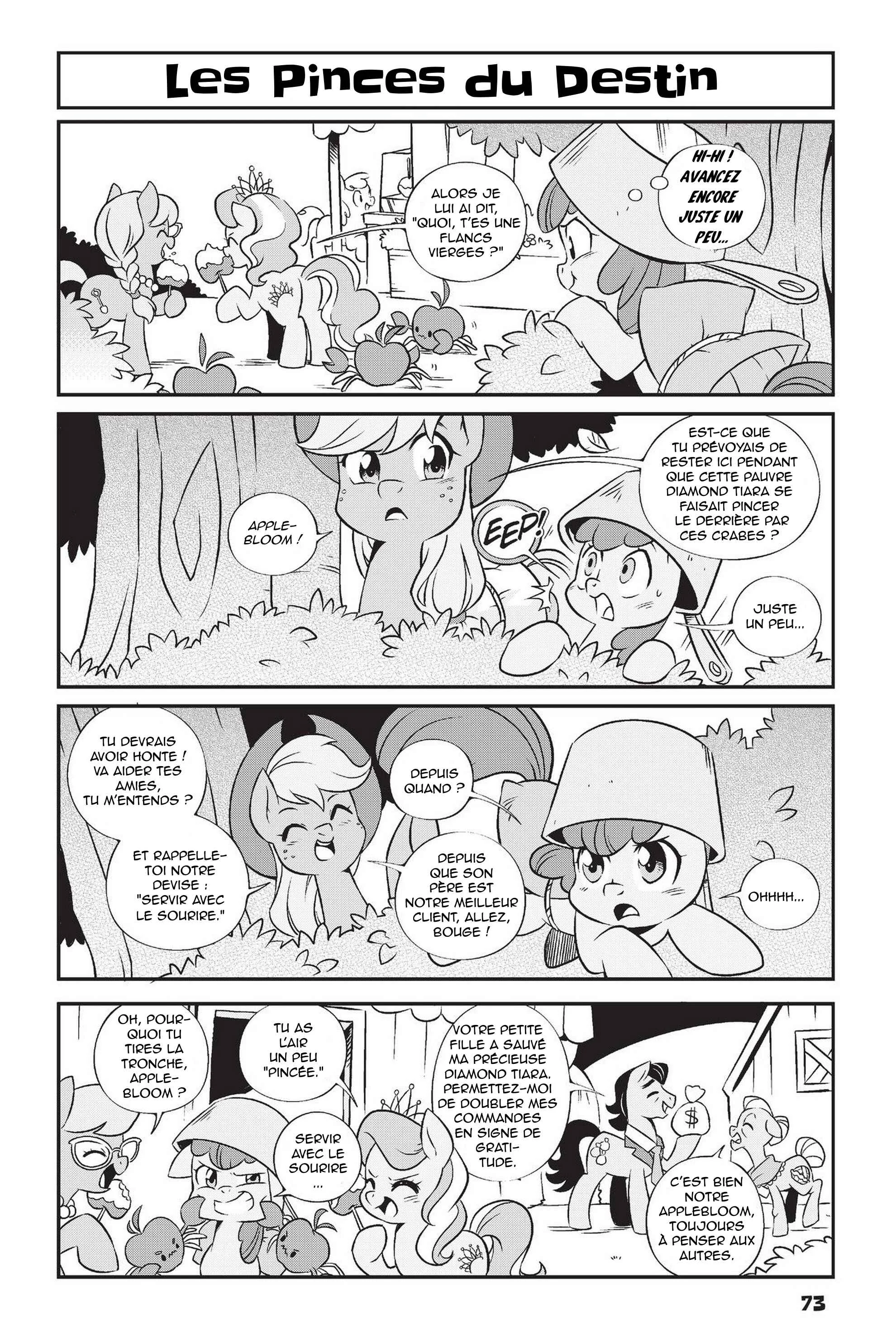 My Little Pony  - The Manga Chapitre 5: Confiture de ferme - Page 12