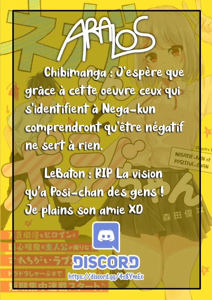 Nega-kun to Posi-chan Chapitre 2: Nettoyage coopératif - Page 10