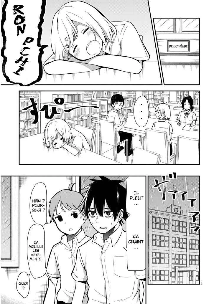 Nega-kun to Posi-chan Chapitre 4: Pluie - Page 4