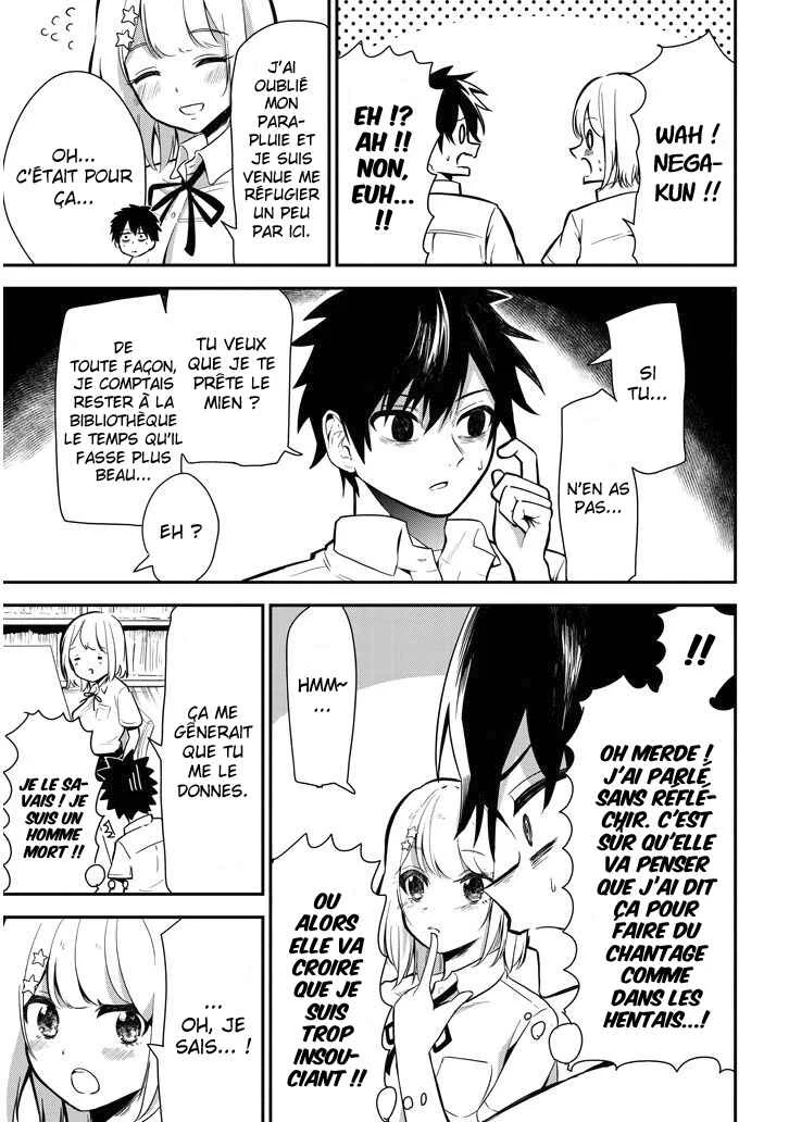 Nega-kun to Posi-chan Chapitre 4: Pluie - Page 8