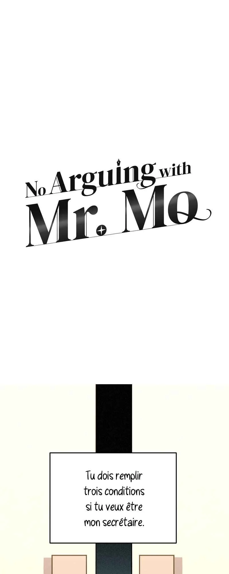 No Arguing With Mr. Mo Chapitre 1: La mission du secrétaire Xiao - Page 2