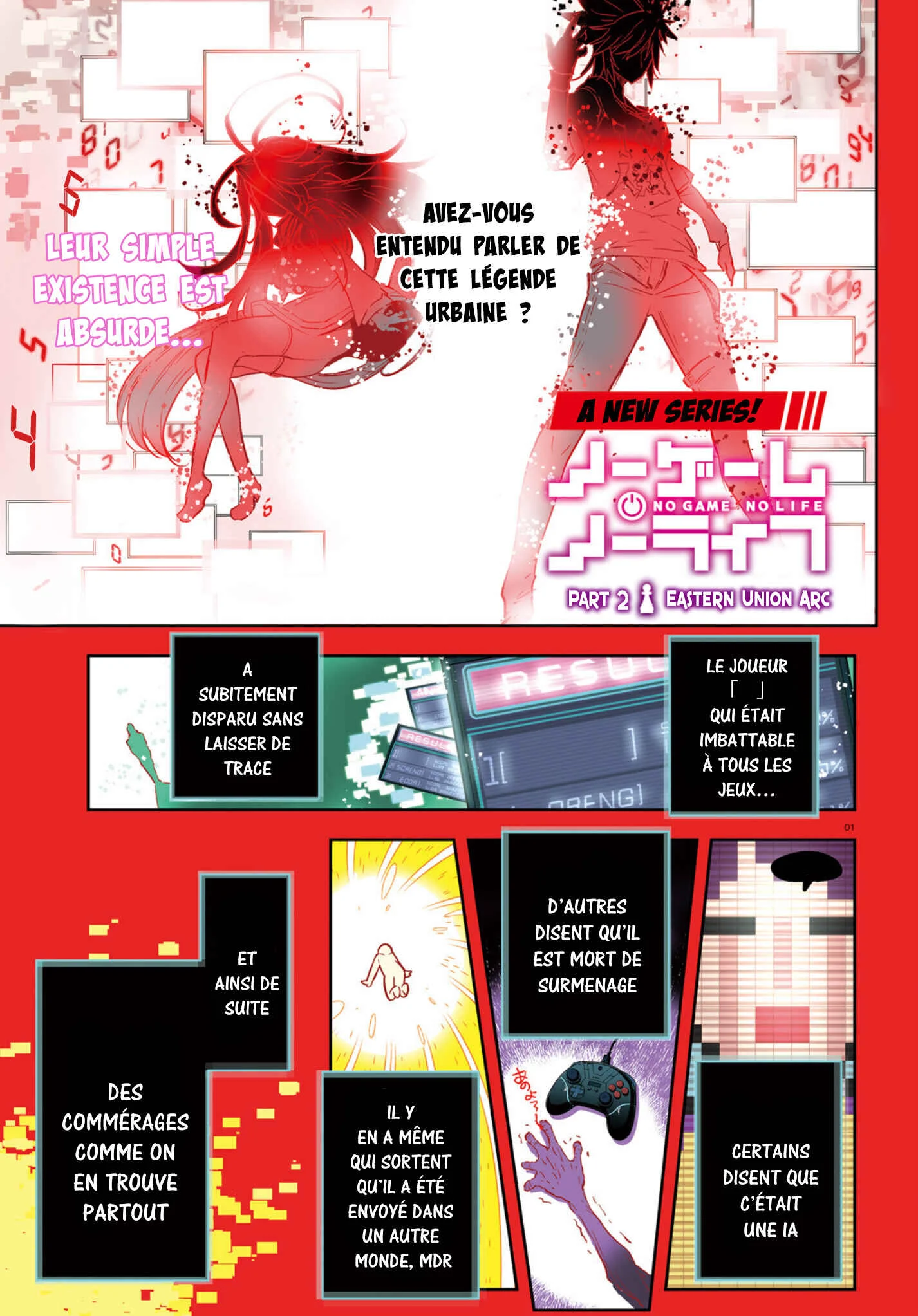 No Game No Life - Dai-2 Shou - Toubu Rengou-hen Chapitre 1 - Page 2