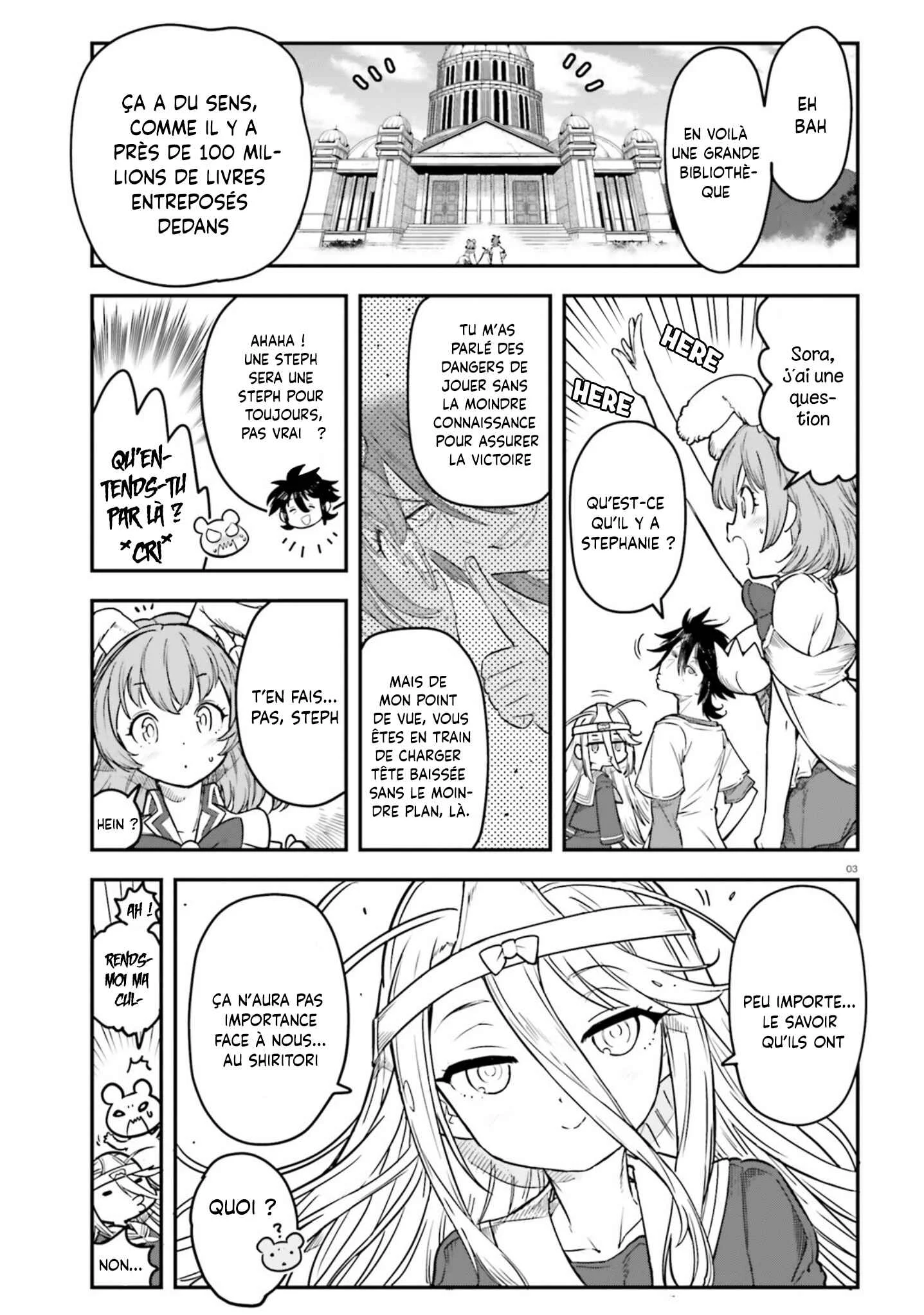 No Game No Life - Dai-2 Shou - Toubu Rengou-hen Chapitre 3 - Page 3
