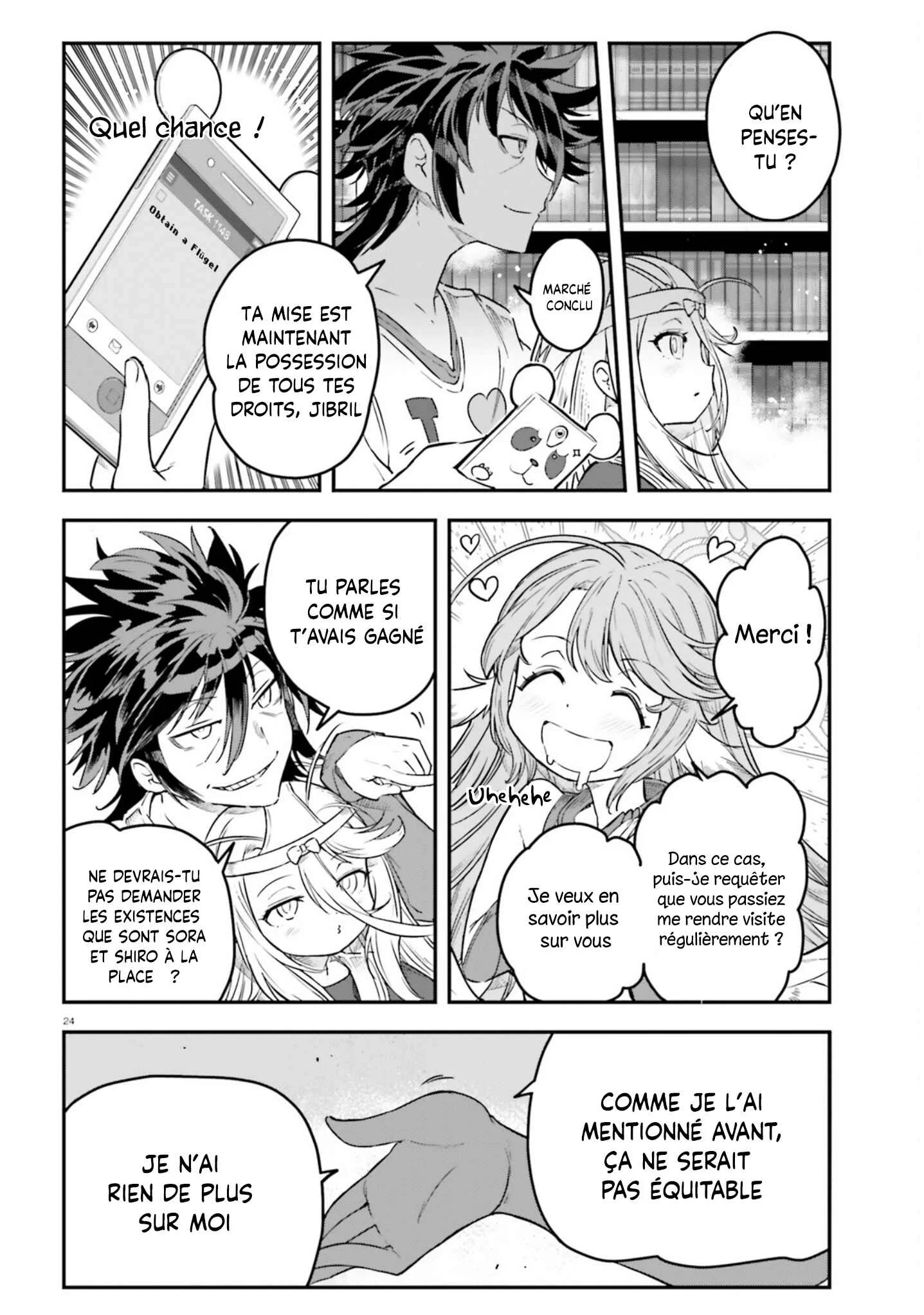 No Game No Life - Dai-2 Shou - Toubu Rengou-hen Chapitre 3 - Page 23