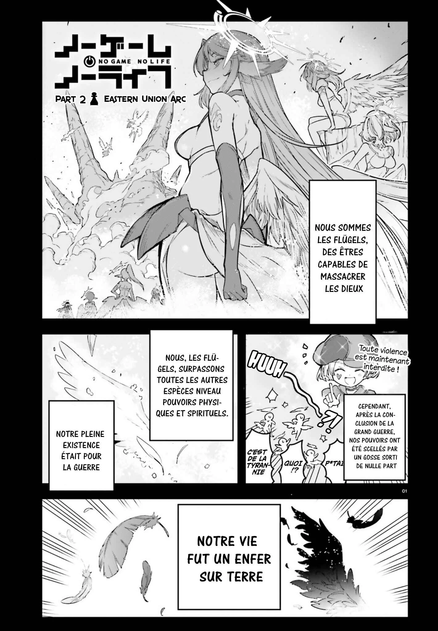 No Game No Life - Dai-2 Shou - Toubu Rengou-hen Chapitre 4 - Page 2