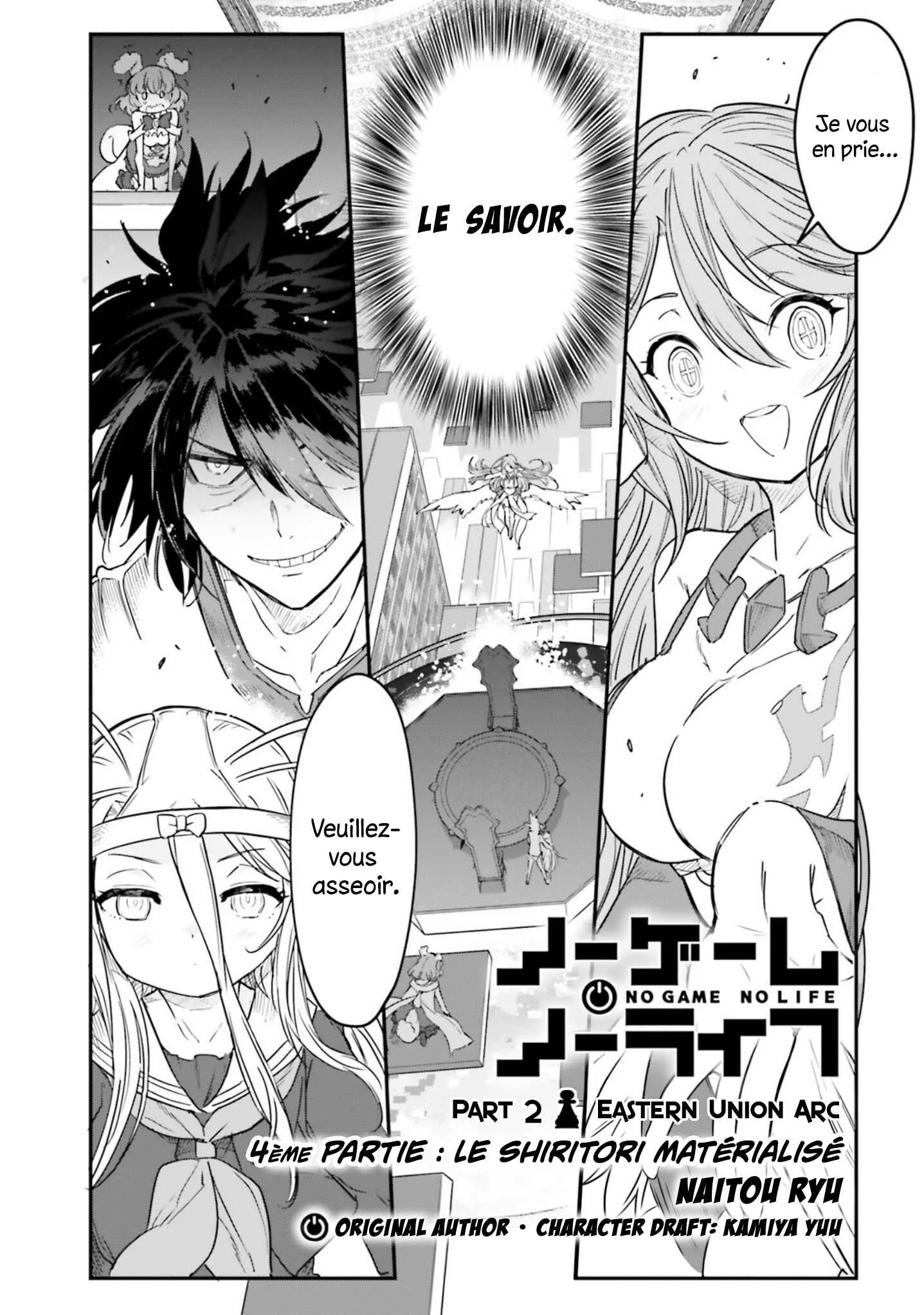 No Game No Life - Dai-2 Shou - Toubu Rengou-hen Chapitre 4 - Page 4