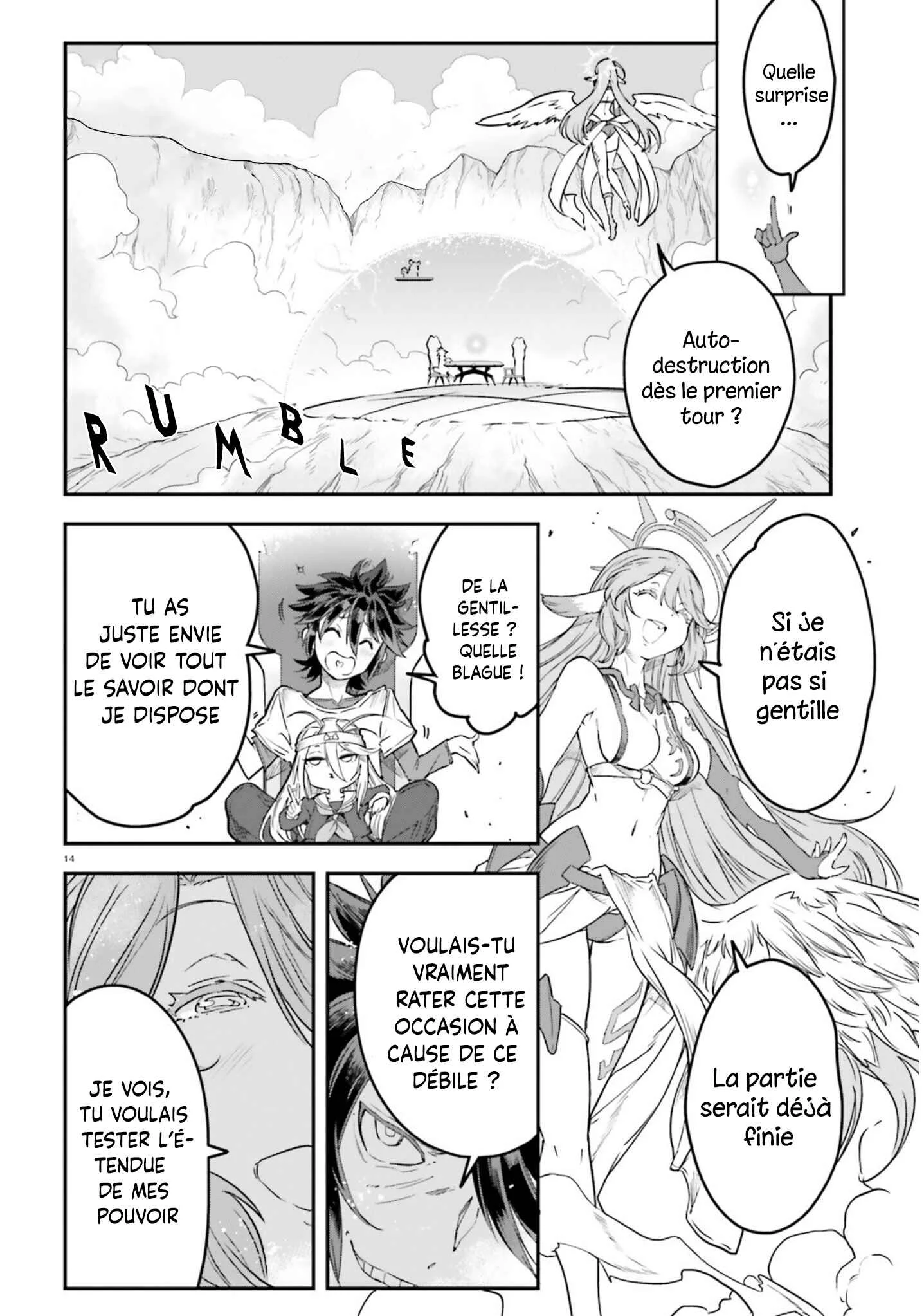 No Game No Life - Dai-2 Shou - Toubu Rengou-hen Chapitre 4 - Page 14