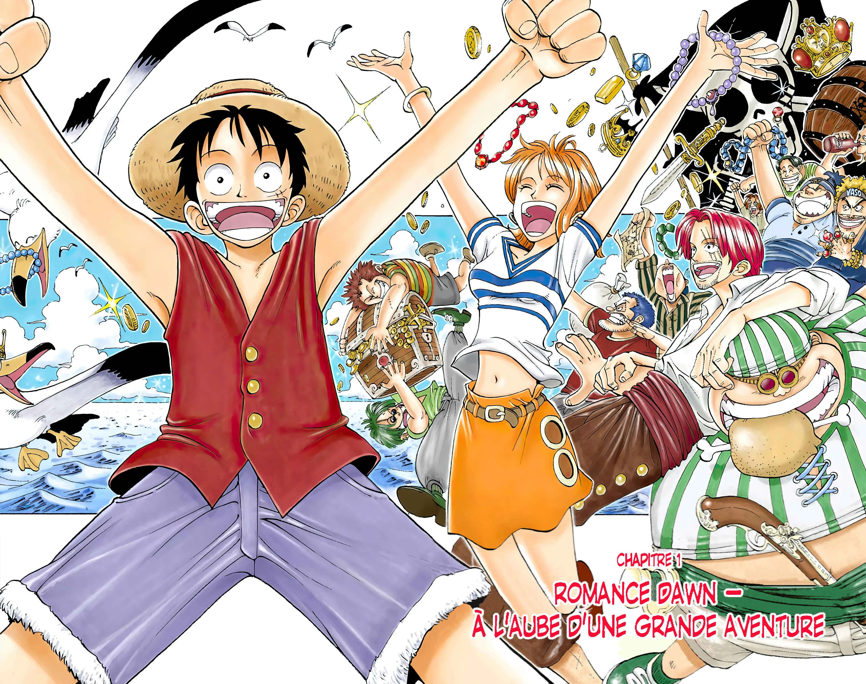 One Piece (Official Colored) Chapitre 1: Romance Dawn - À l'aube d'une grande aventure - Page 8