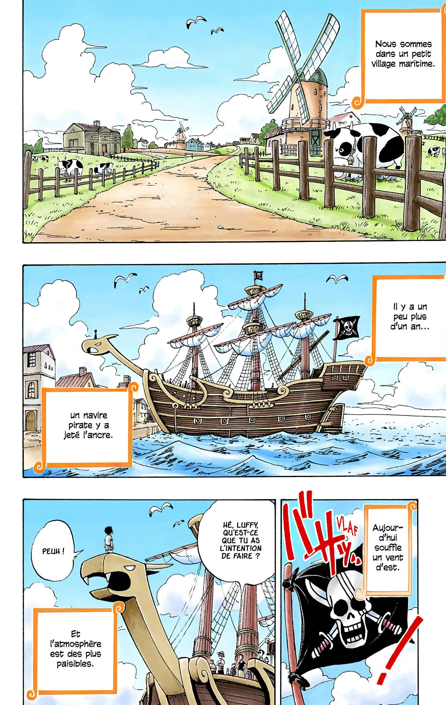 One Piece (Official Colored) Chapitre 1: Romance Dawn - À l'aube d'une grande aventure - Page 9