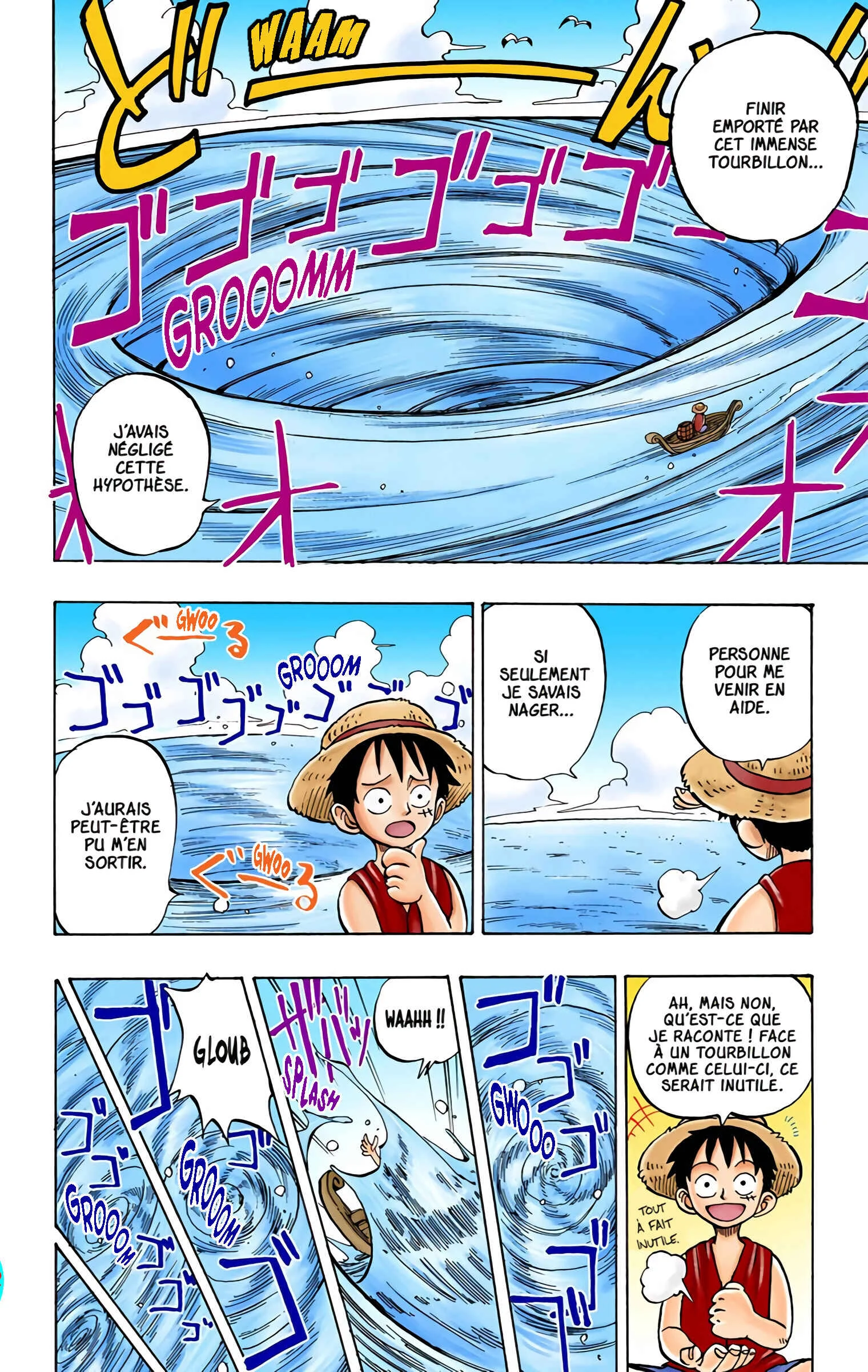 One Piece (Official Colored) Chapitre 2: Luffy, l'homme au chapeau de paille - Page 2