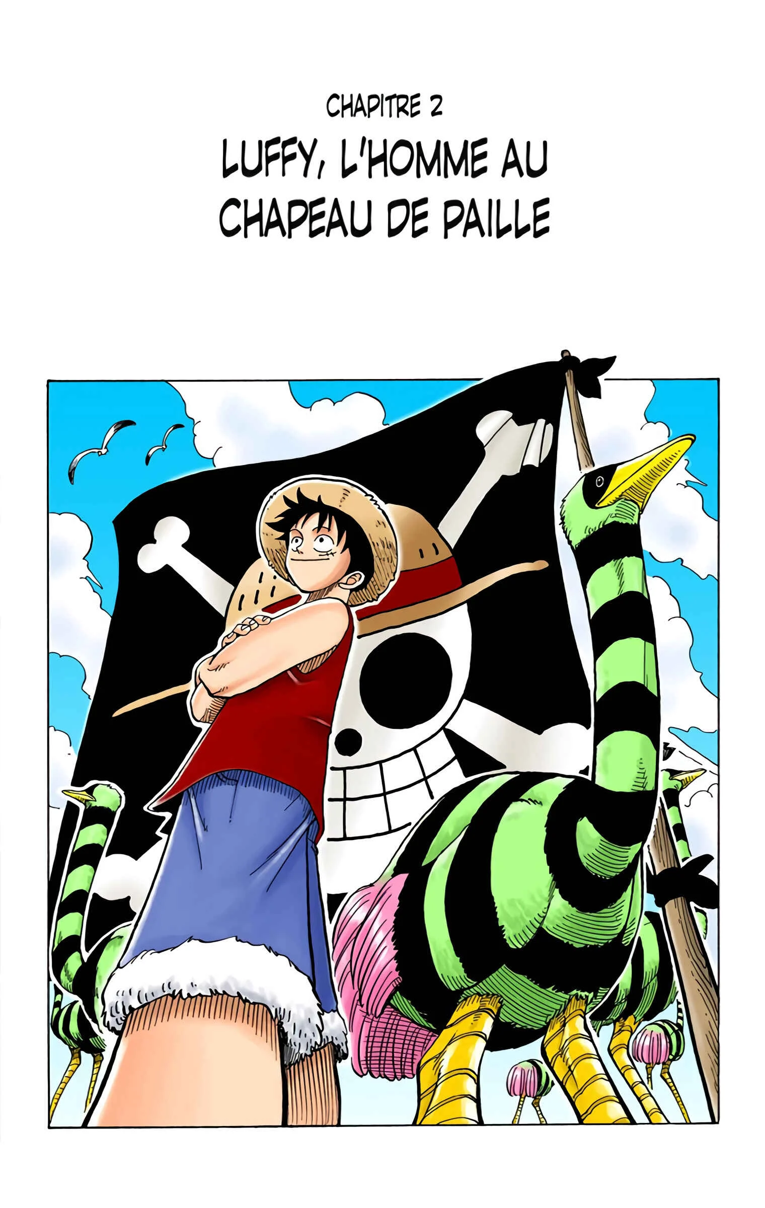 One Piece (Official Colored) Chapitre 2: Luffy, l'homme au chapeau de paille - Page 3
