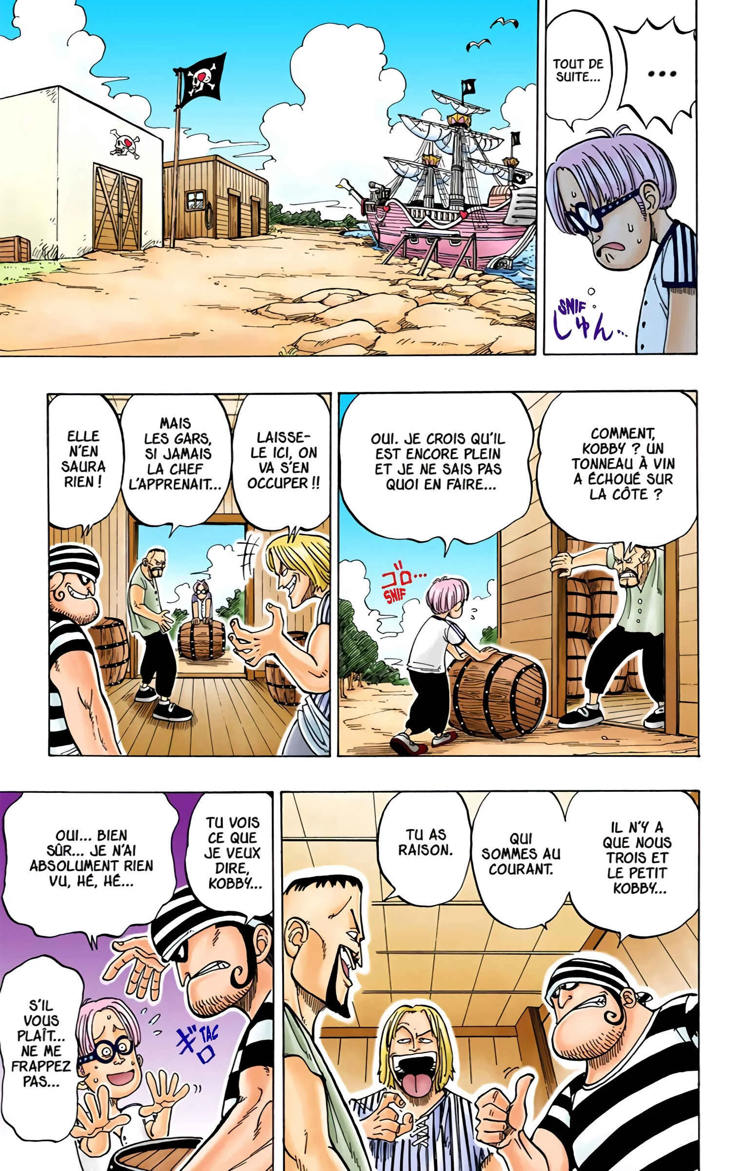 One Piece (Official Colored) Chapitre 2: Luffy, l'homme au chapeau de paille - Page 7