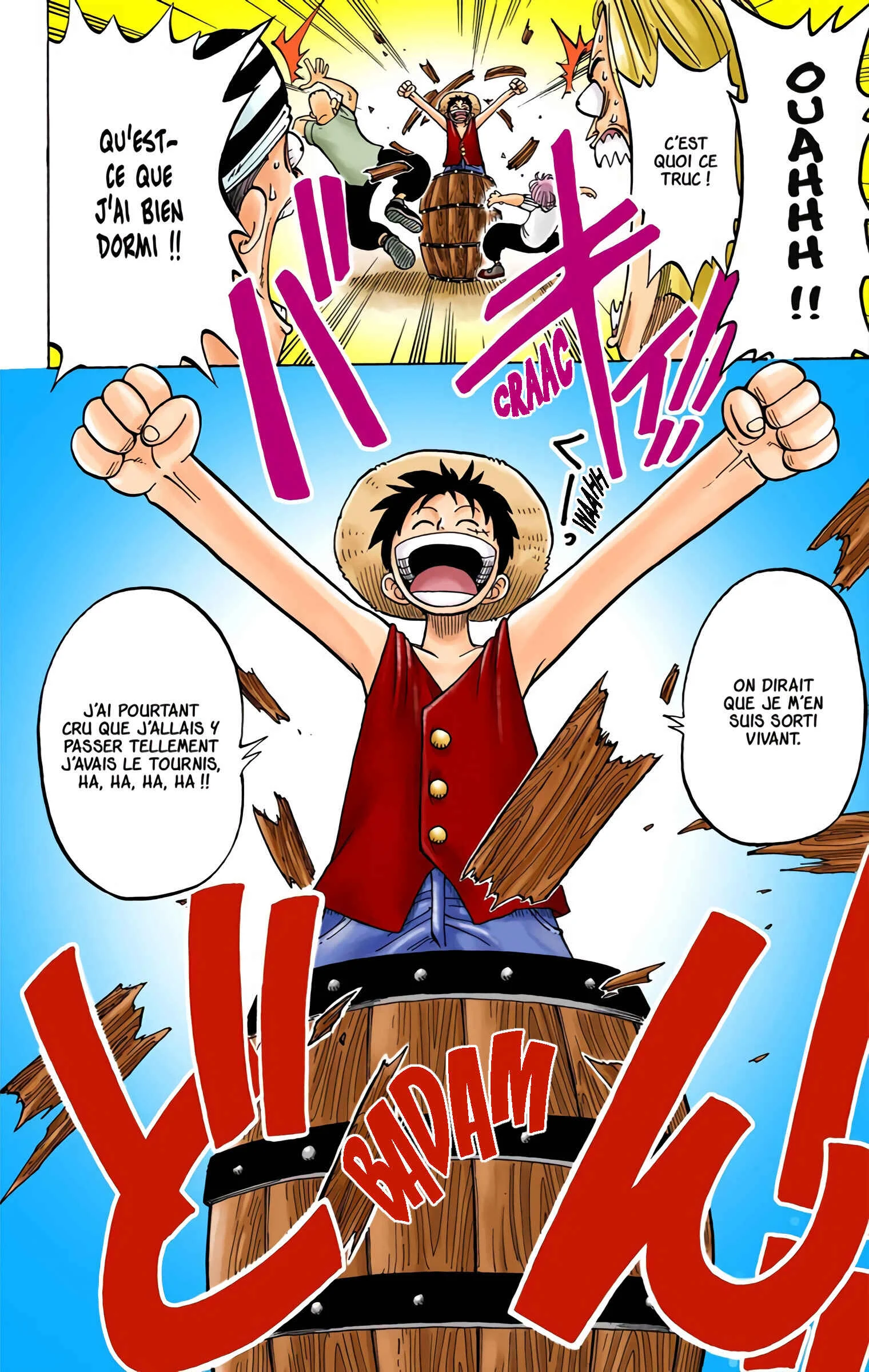 One Piece (Official Colored) Chapitre 2: Luffy, l'homme au chapeau de paille - Page 8