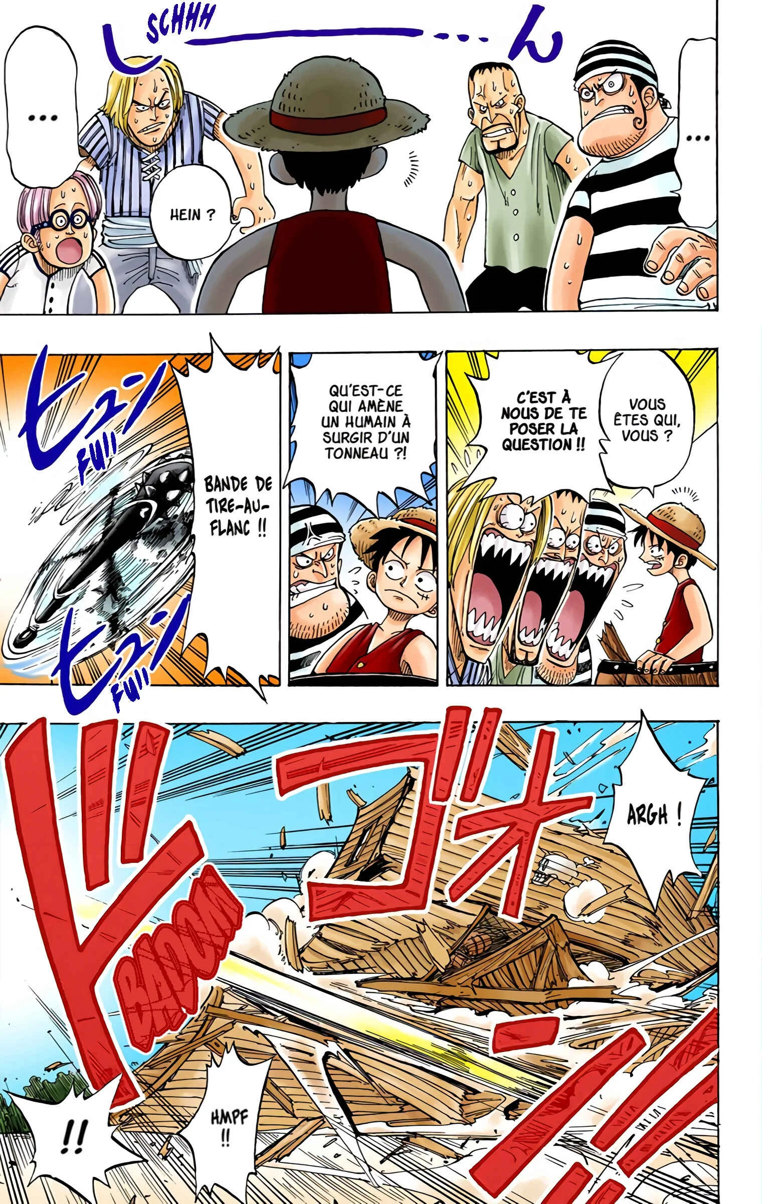 One Piece (Official Colored) Chapitre 2: Luffy, l'homme au chapeau de paille - Page 9