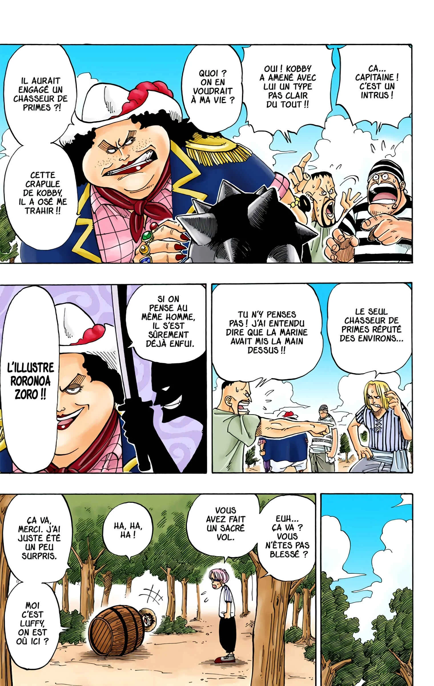 One Piece (Official Colored) Chapitre 2: Luffy, l'homme au chapeau de paille - Page 11