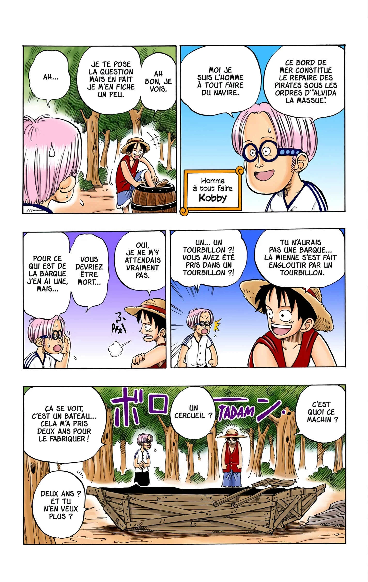 One Piece (Official Colored) Chapitre 2: Luffy, l'homme au chapeau de paille - Page 12