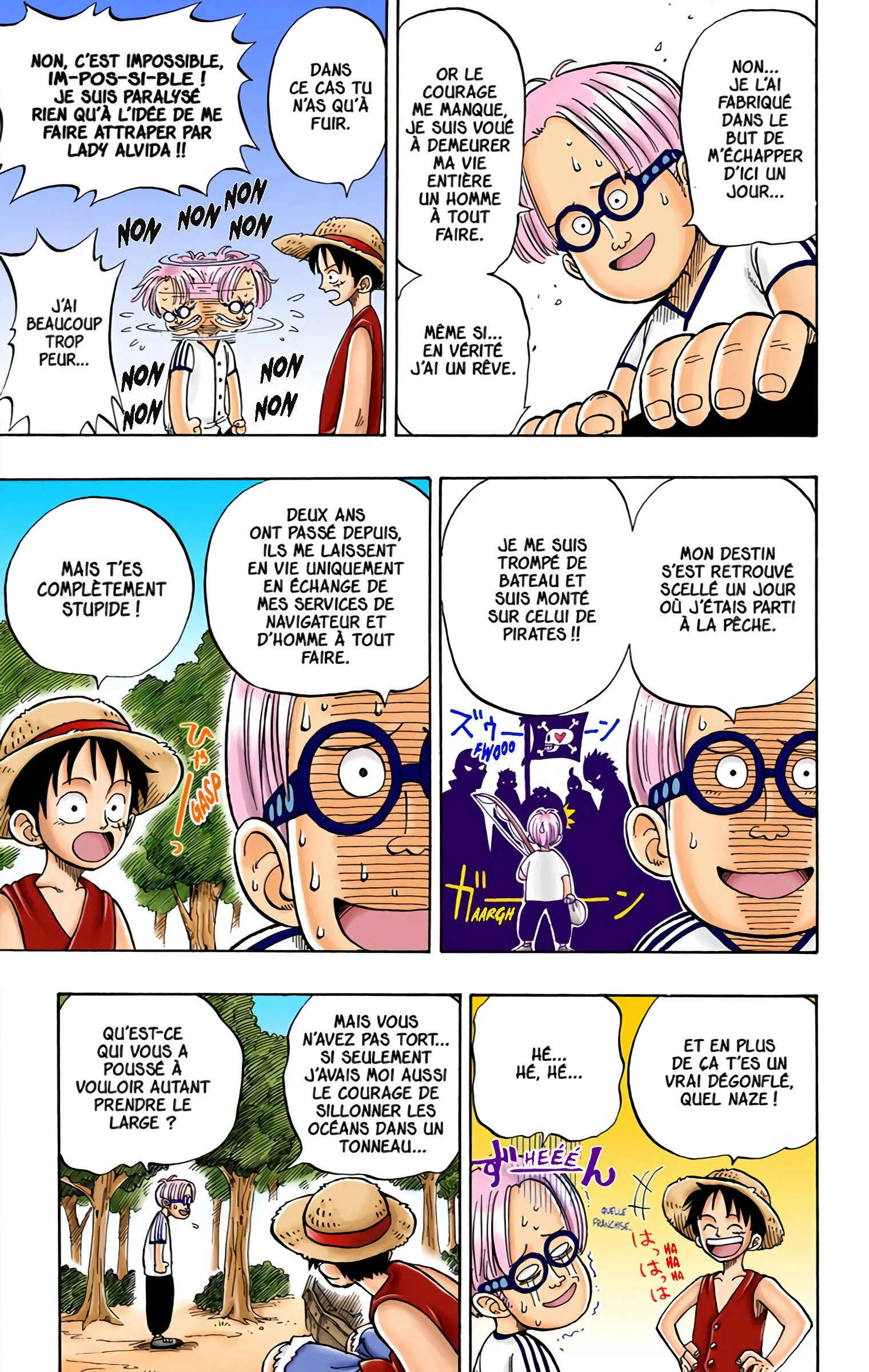 One Piece (Official Colored) Chapitre 2: Luffy, l'homme au chapeau de paille - Page 13