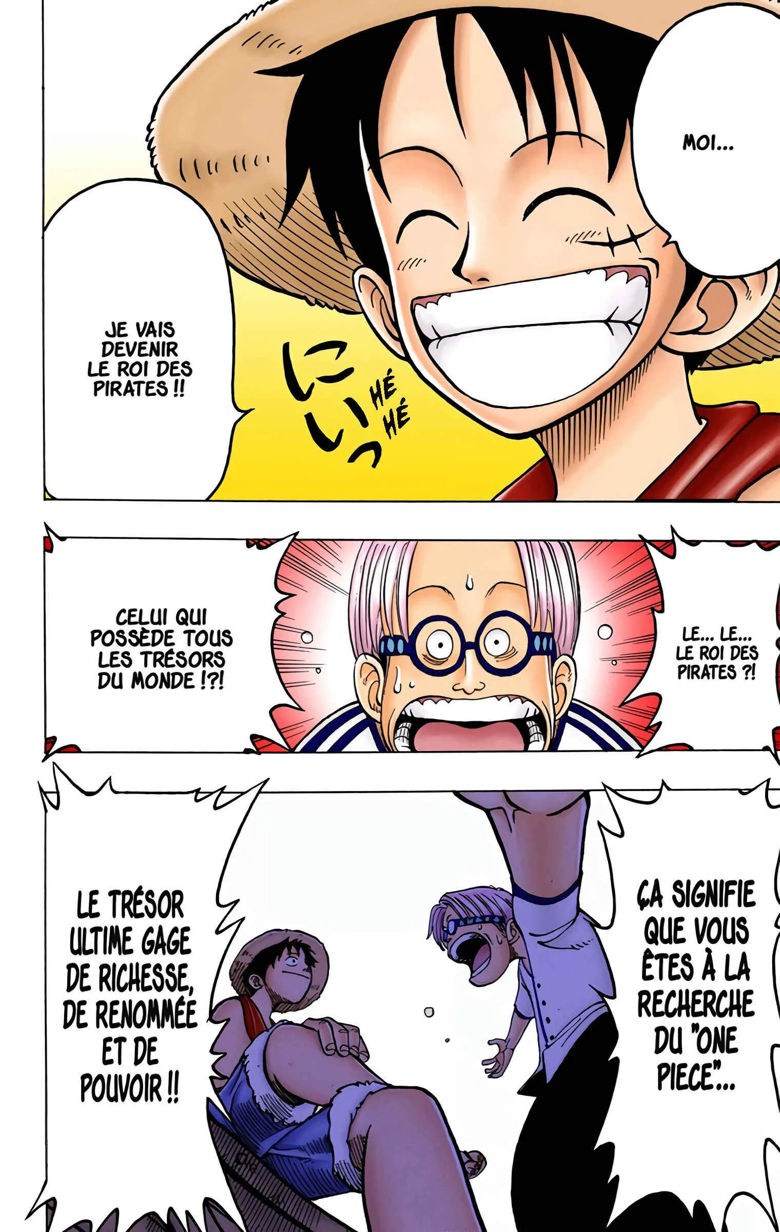 One Piece (Official Colored) Chapitre 2: Luffy, l'homme au chapeau de paille - Page 14