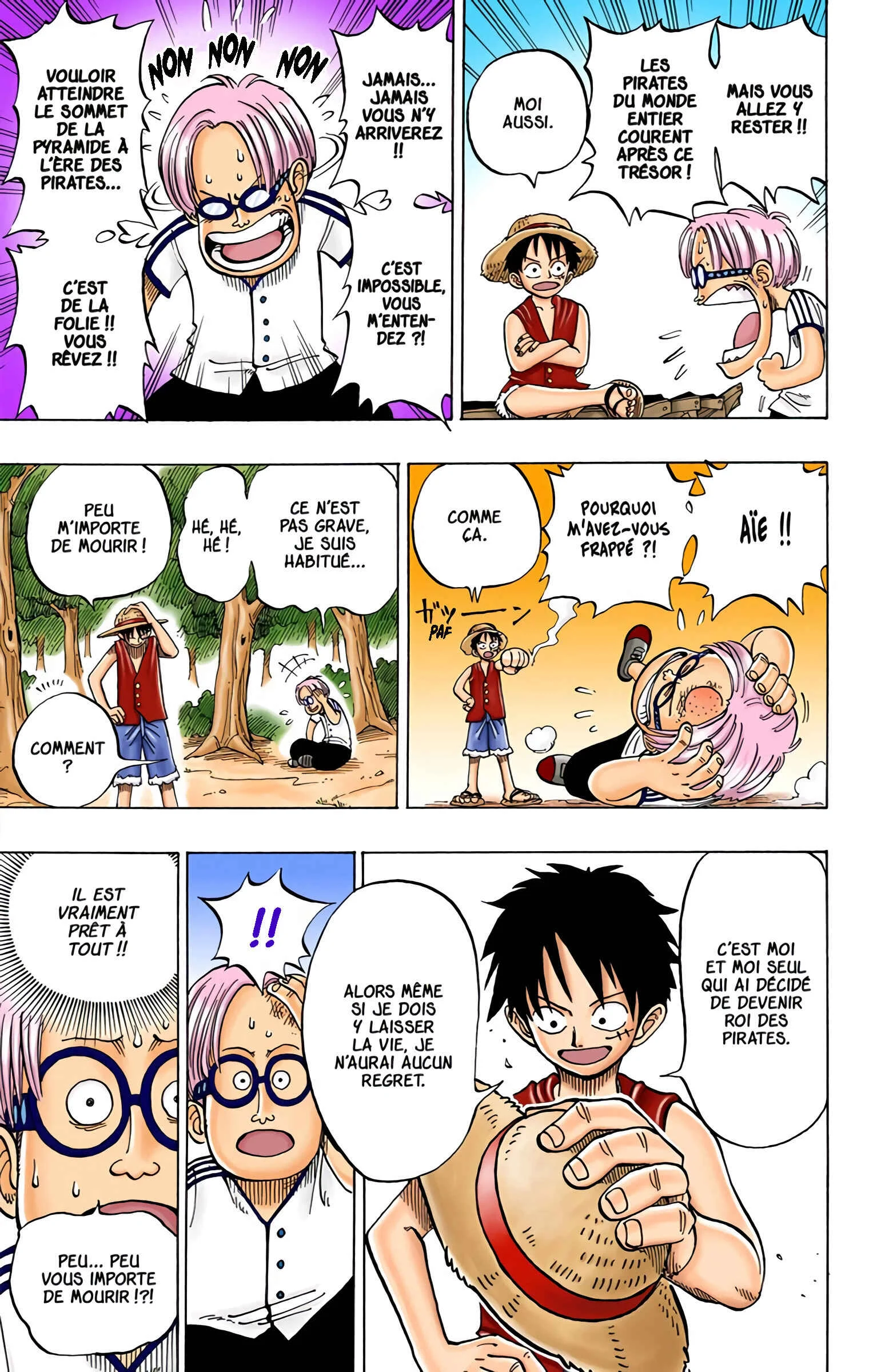 One Piece (Official Colored) Chapitre 2: Luffy, l'homme au chapeau de paille - Page 15