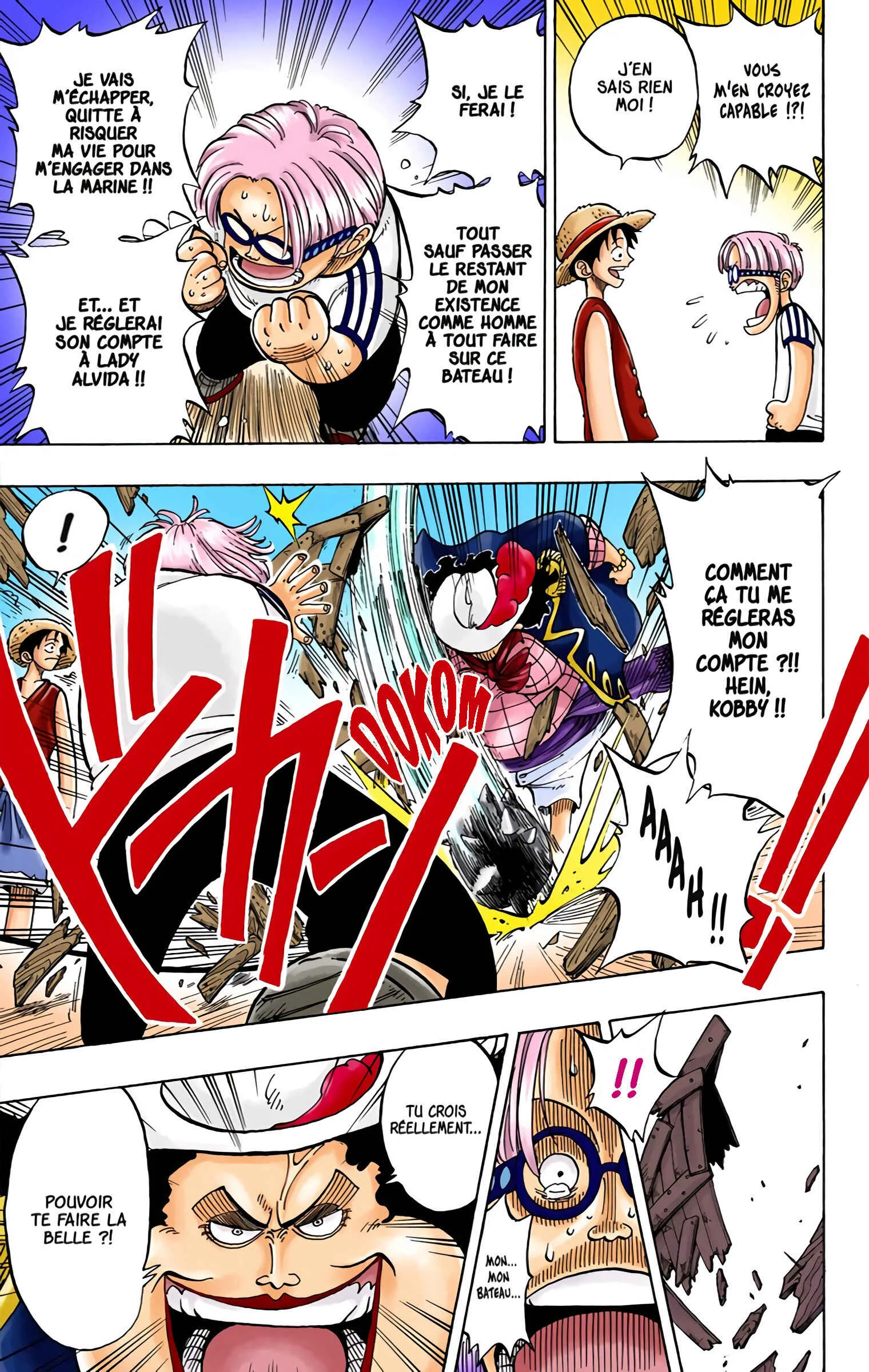 One Piece (Official Colored) Chapitre 2: Luffy, l'homme au chapeau de paille - Page 17