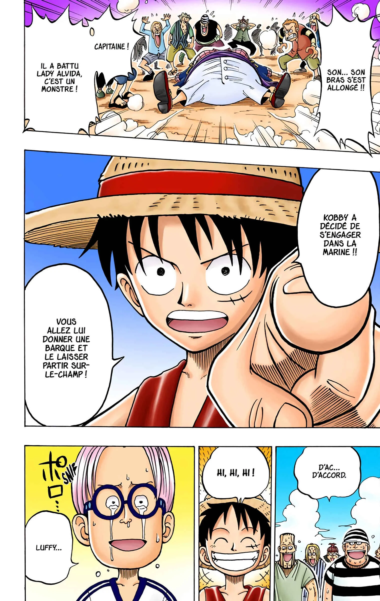 One Piece (Official Colored) Chapitre 2: Luffy, l'homme au chapeau de paille - Page 22