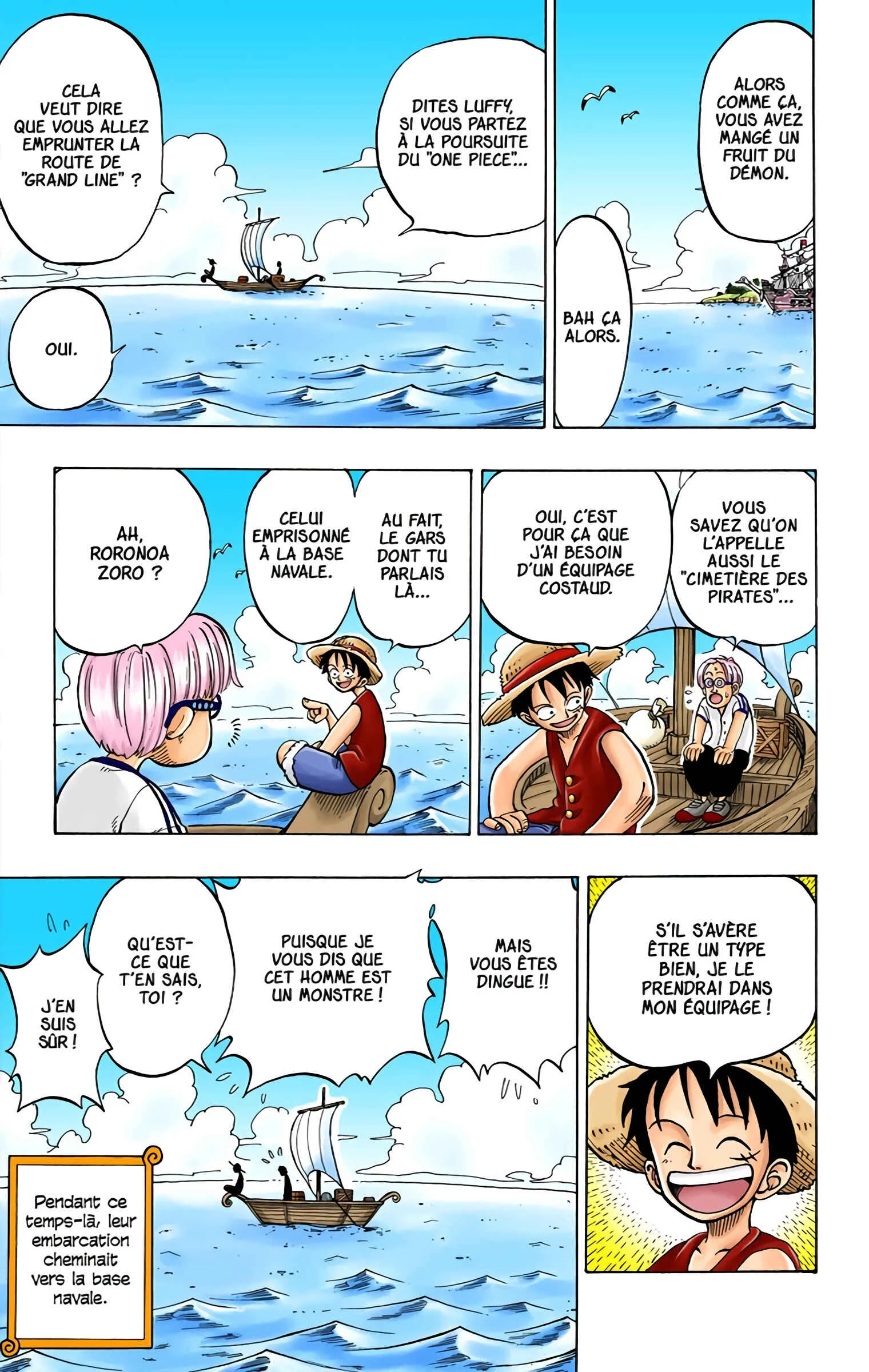 One Piece (Official Colored) Chapitre 2: Luffy, l'homme au chapeau de paille - Page 23