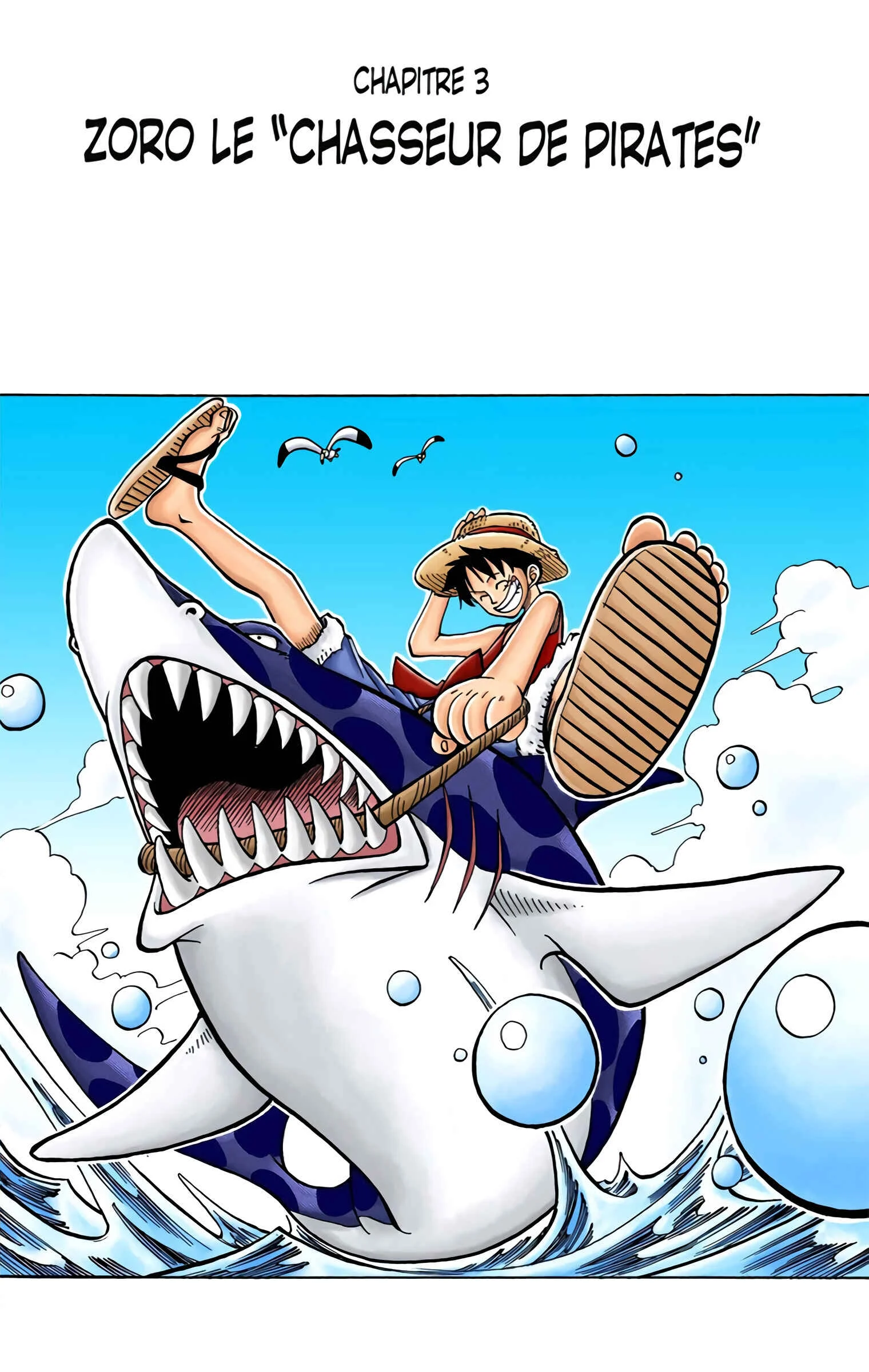 One Piece (Official Colored) Chapitre 3: Zoro, le chasseur de pirates - Page 2