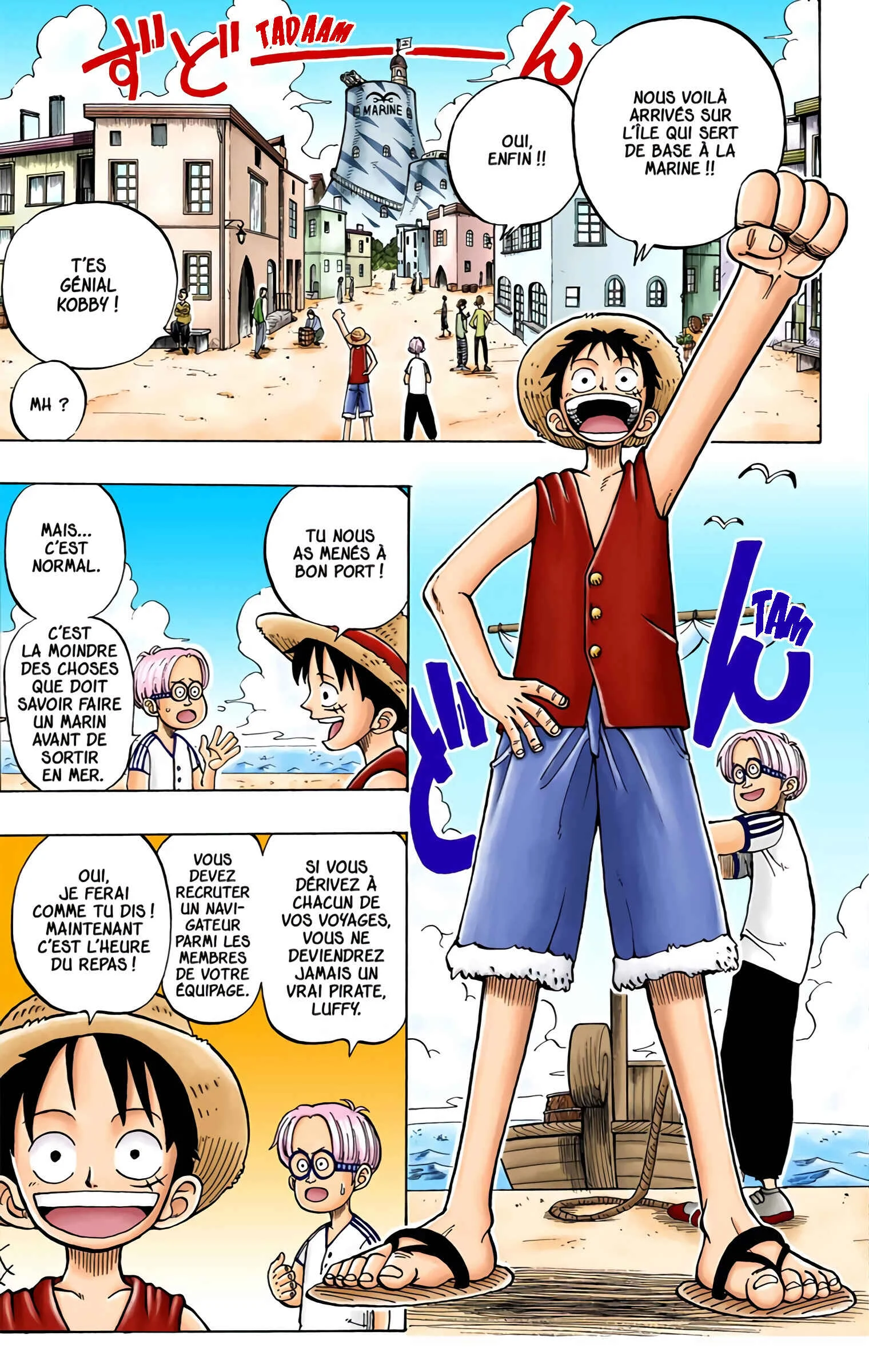 One Piece (Official Colored) Chapitre 3: Zoro, le chasseur de pirates - Page 3