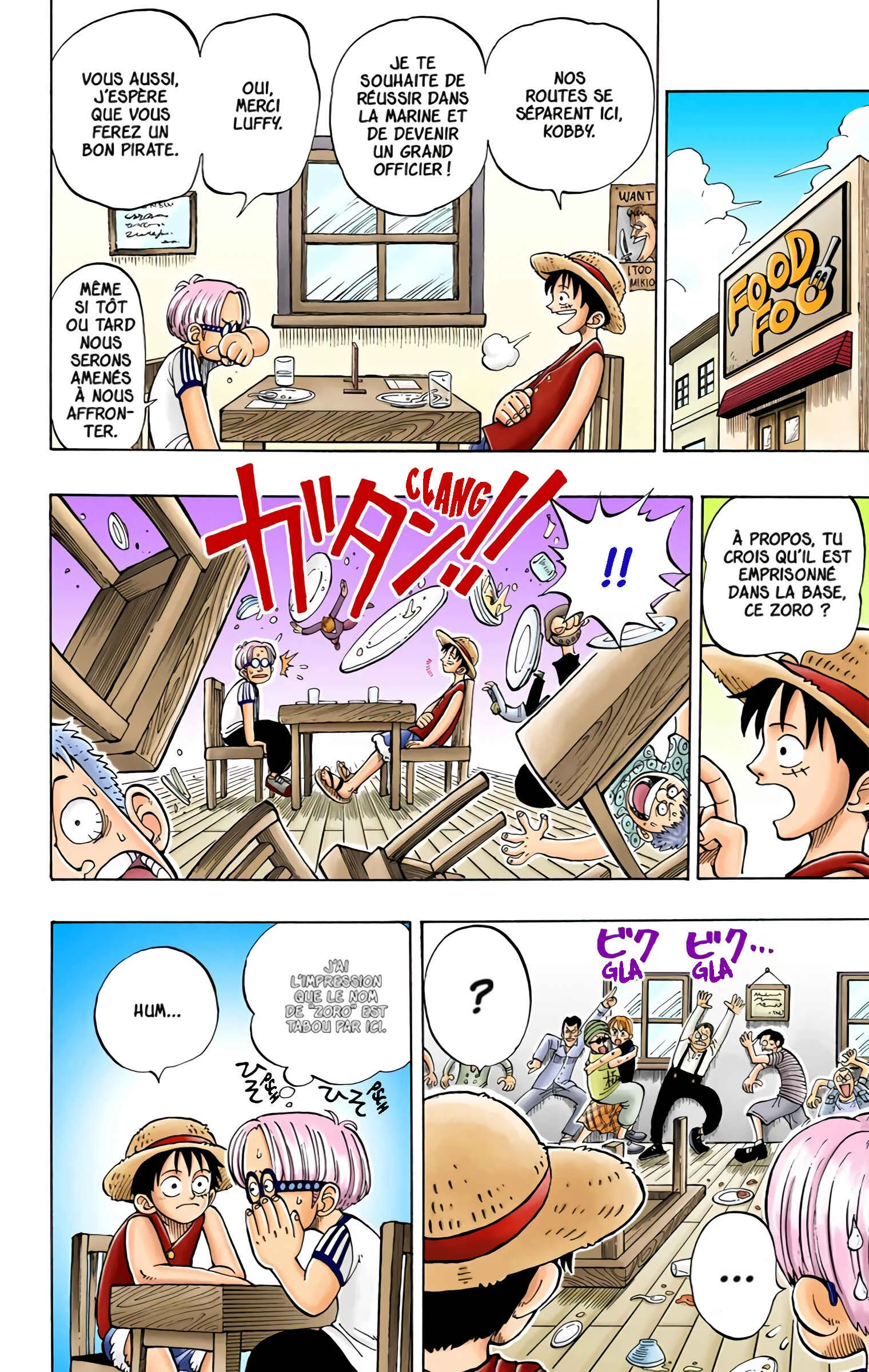 One Piece (Official Colored) Chapitre 3: Zoro, le chasseur de pirates - Page 4