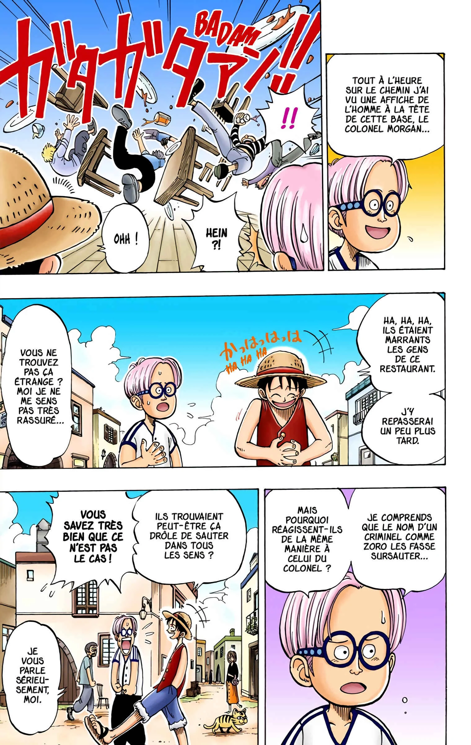 One Piece (Official Colored) Chapitre 3: Zoro, le chasseur de pirates - Page 5