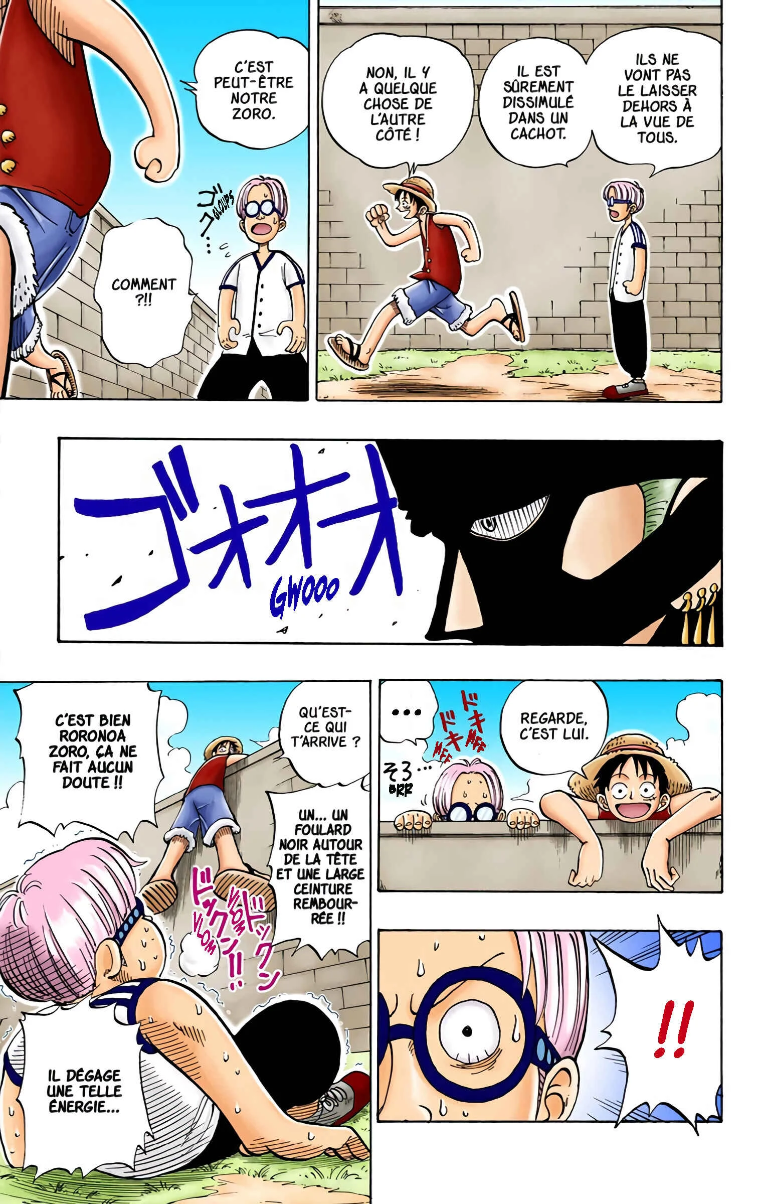 One Piece (Official Colored) Chapitre 3: Zoro, le chasseur de pirates - Page 7