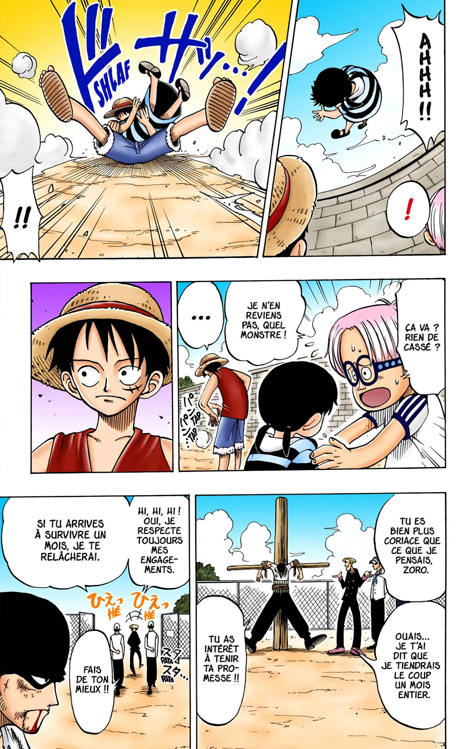 One Piece (Official Colored) Chapitre 3: Zoro, le chasseur de pirates - Page 15