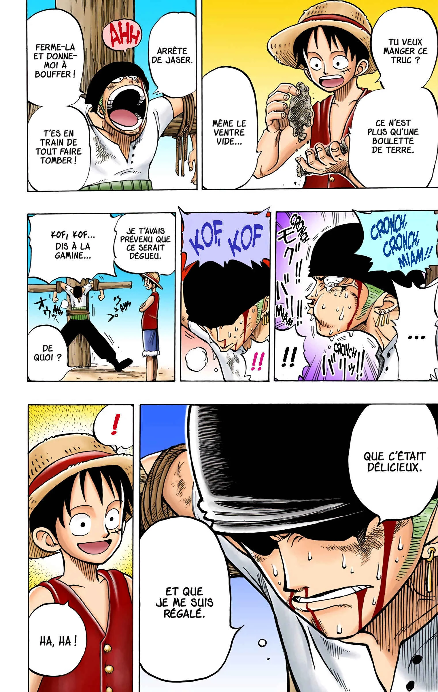 One Piece (Official Colored) Chapitre 3: Zoro, le chasseur de pirates - Page 18