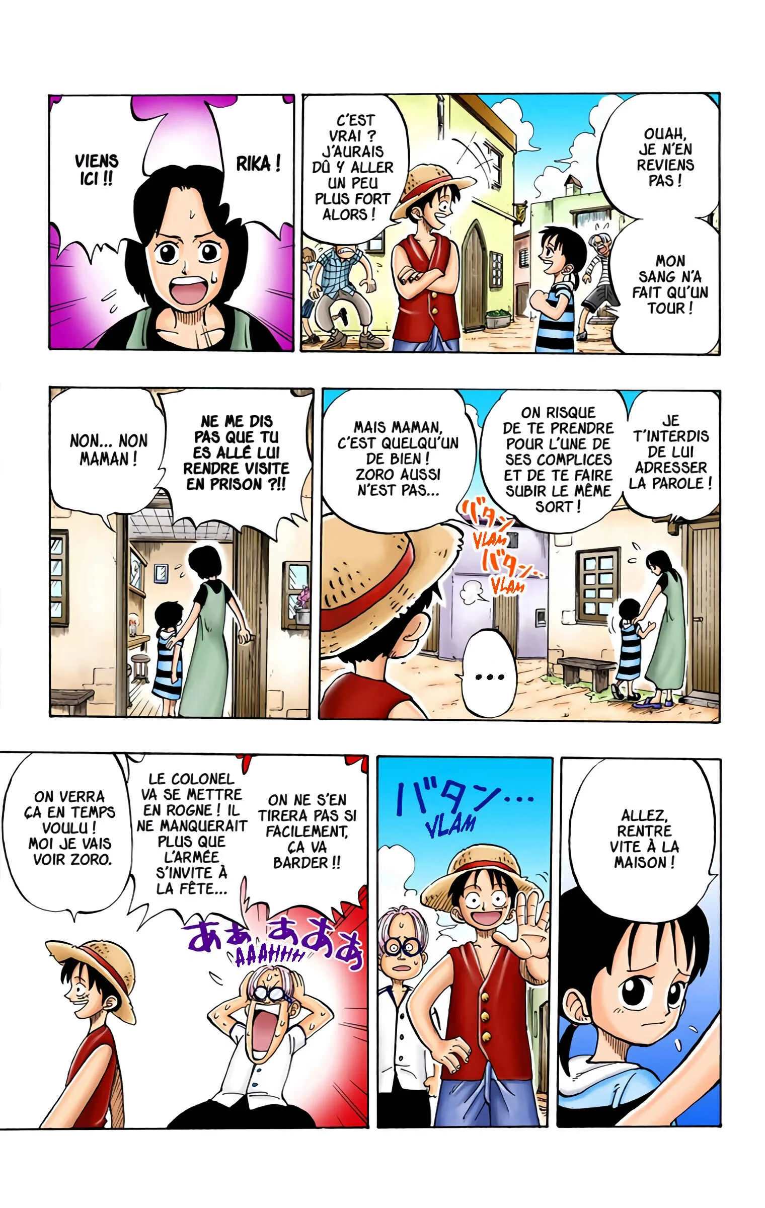 One Piece (Official Colored) Chapitre 4: Morgan, le Colonel à la main de fer - Page 3