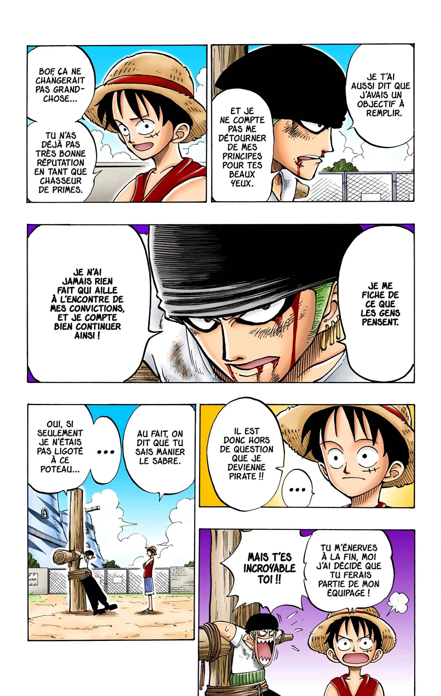 One Piece (Official Colored) Chapitre 4: Morgan, le Colonel à la main de fer - Page 6