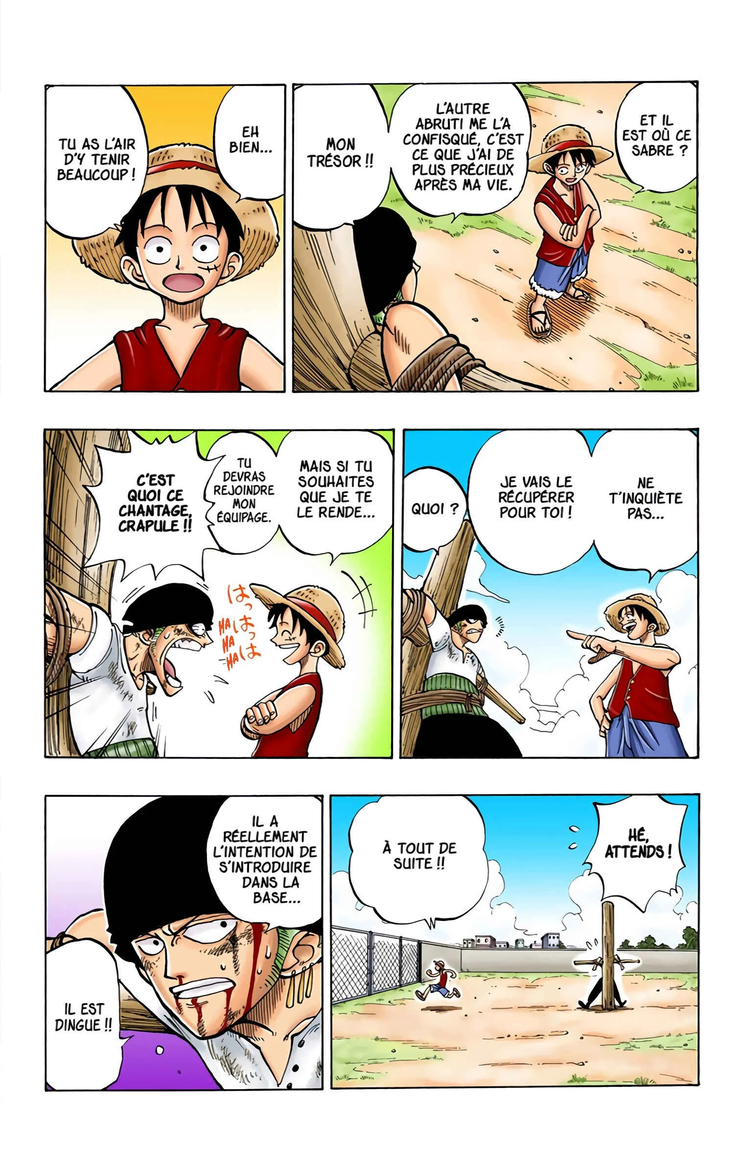 One Piece (Official Colored) Chapitre 4: Morgan, le Colonel à la main de fer - Page 7
