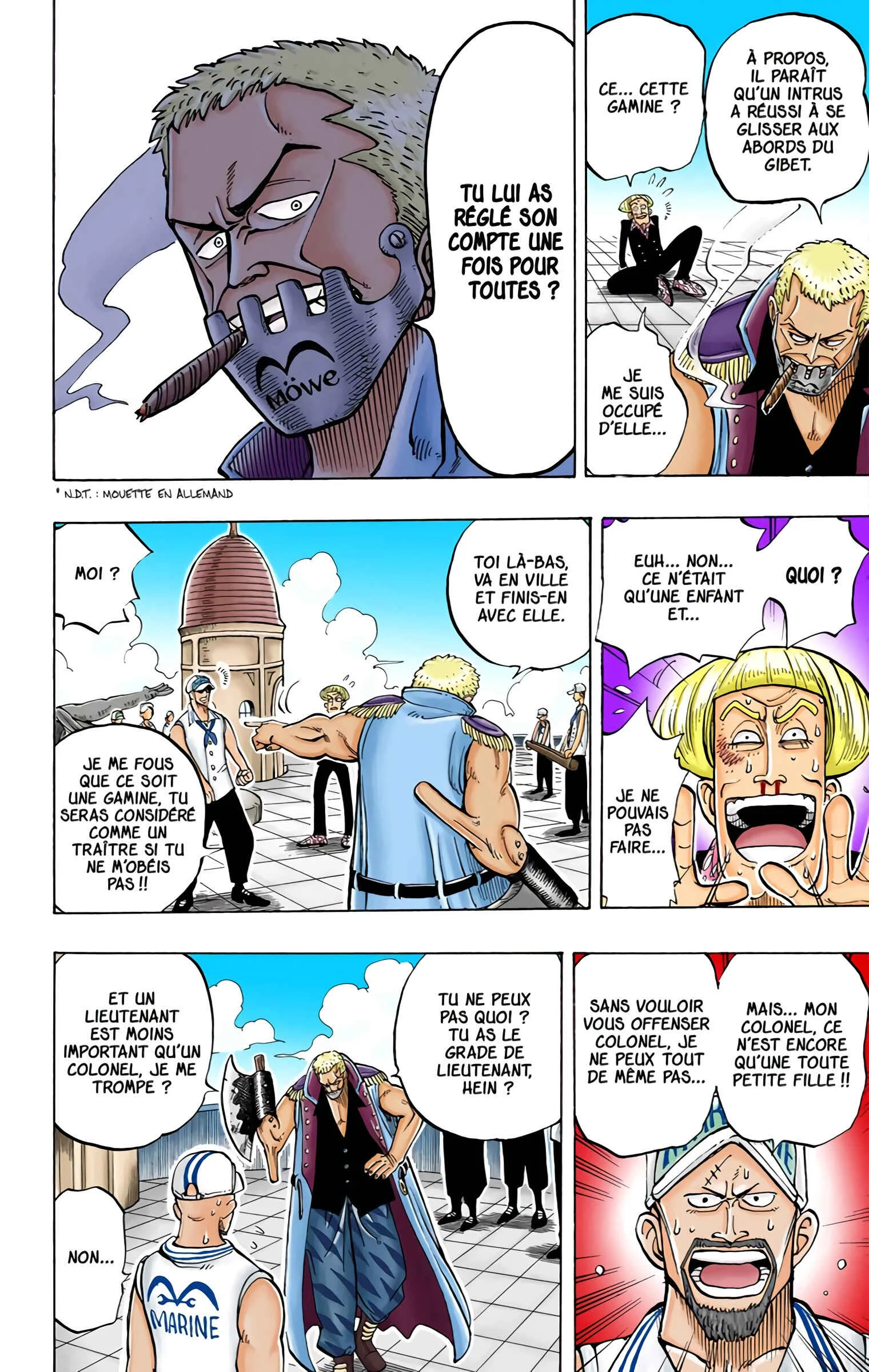One Piece (Official Colored) Chapitre 4: Morgan, le Colonel à la main de fer - Page 10