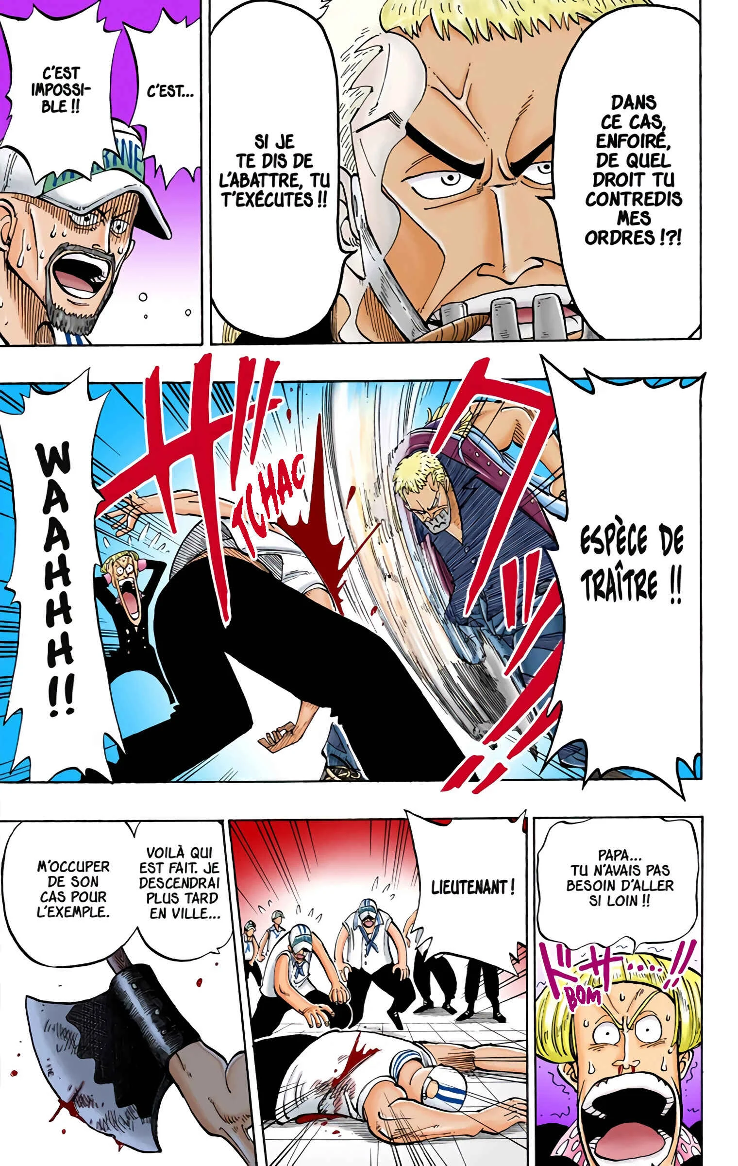 One Piece (Official Colored) Chapitre 4: Morgan, le Colonel à la main de fer - Page 11