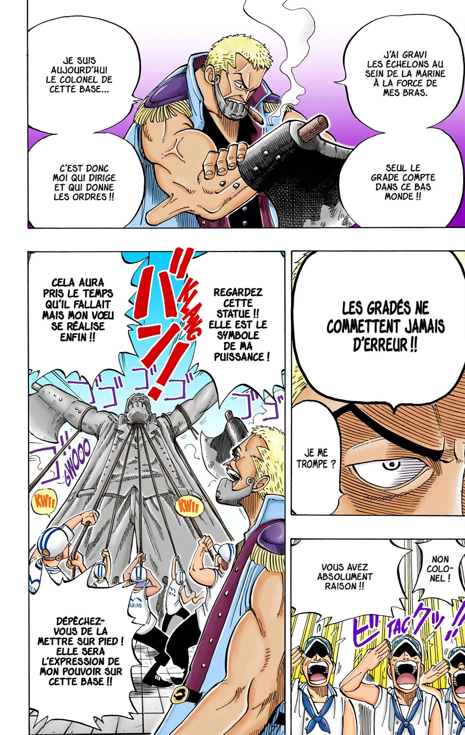 One Piece (Official Colored) Chapitre 4: Morgan, le Colonel à la main de fer - Page 12